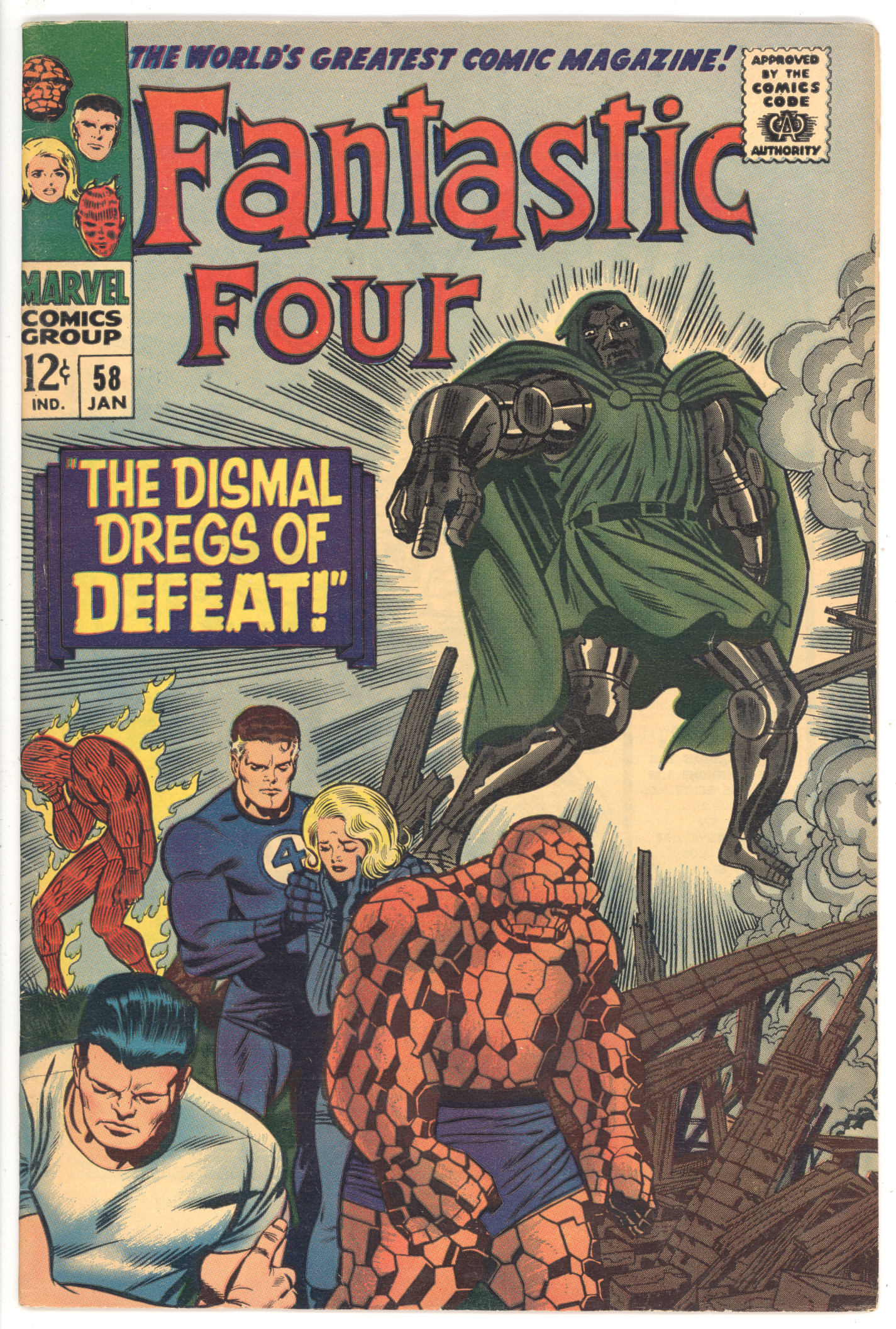 Fantastic Four  #58