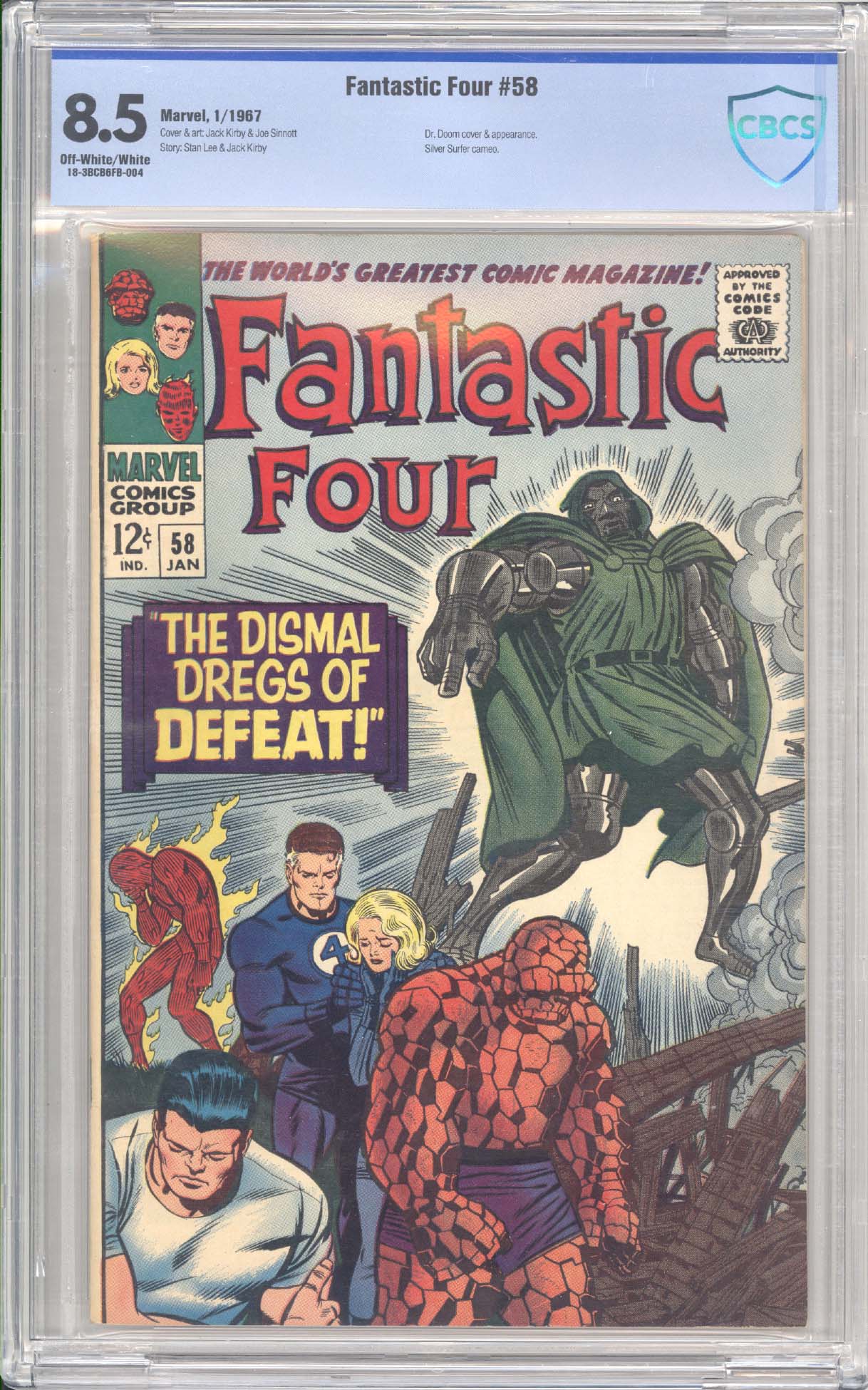 Fantastic Four  #58