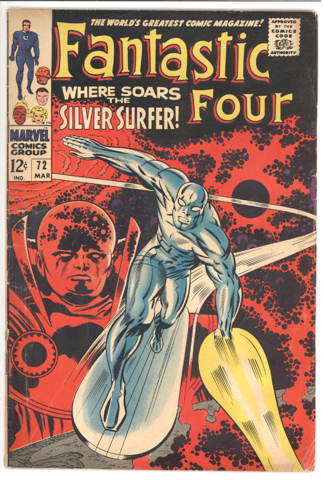 Fantastic Four #72 front