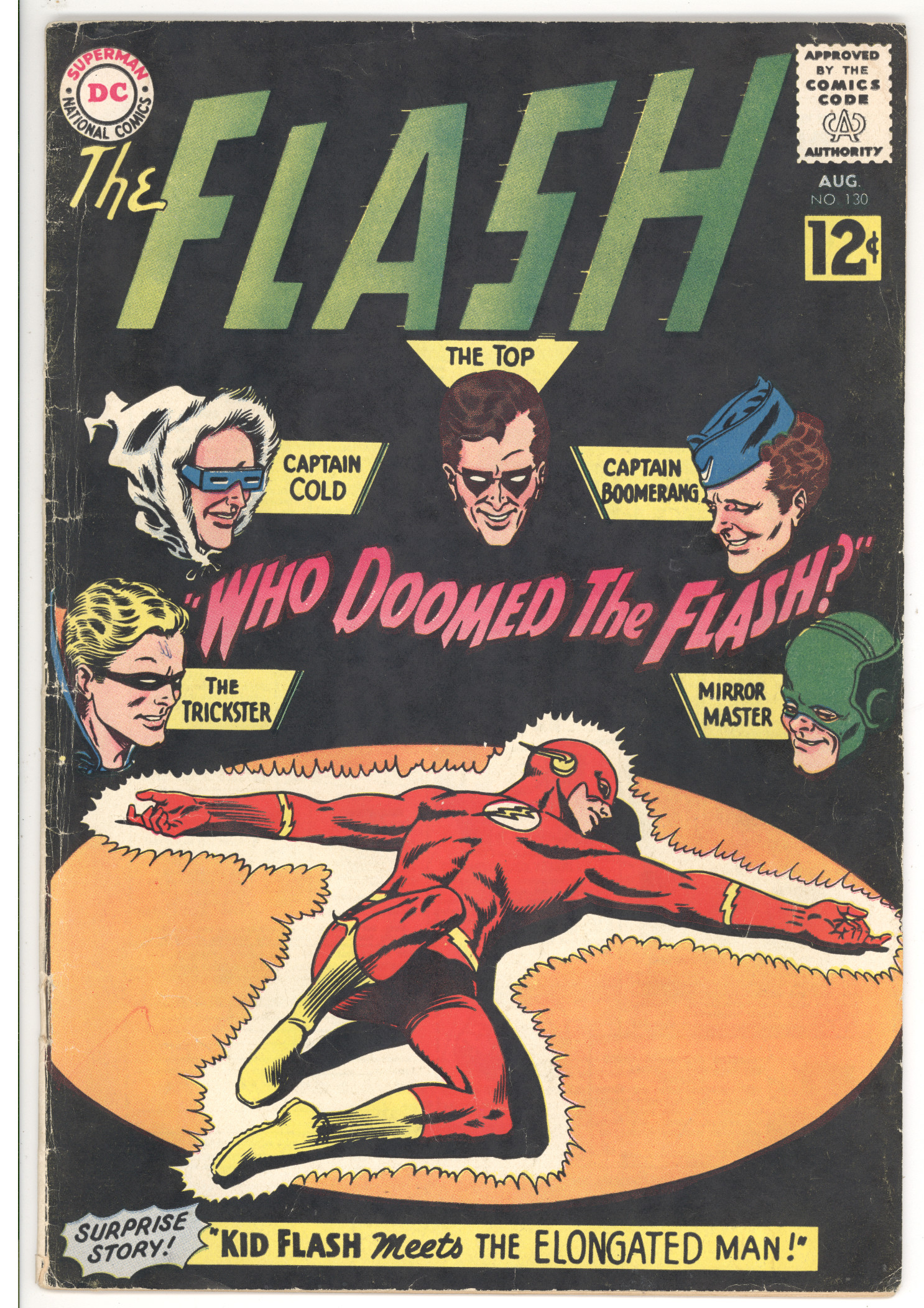 The Flash #130 front