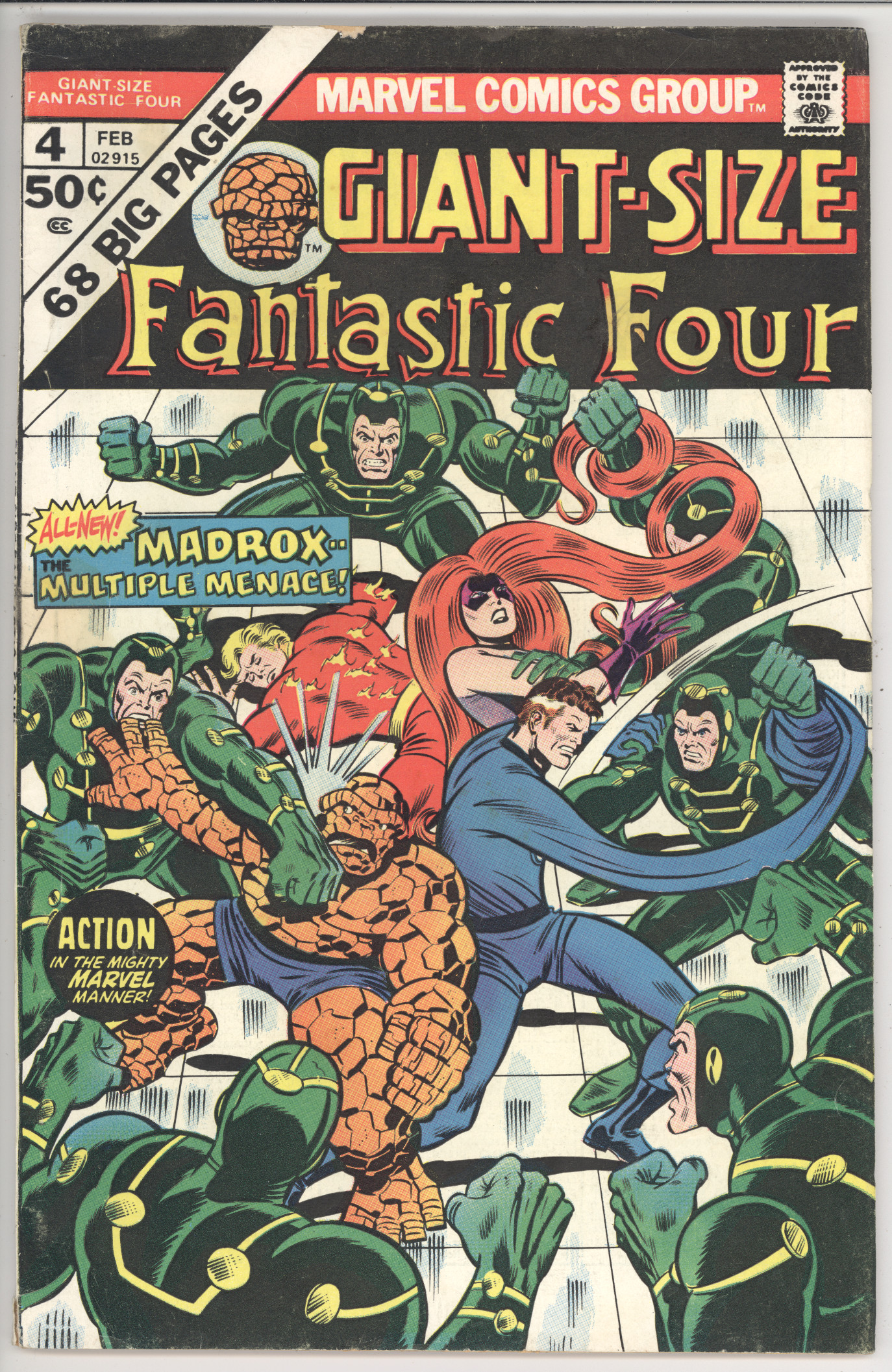 Giant-Size Fantastic Four   #4