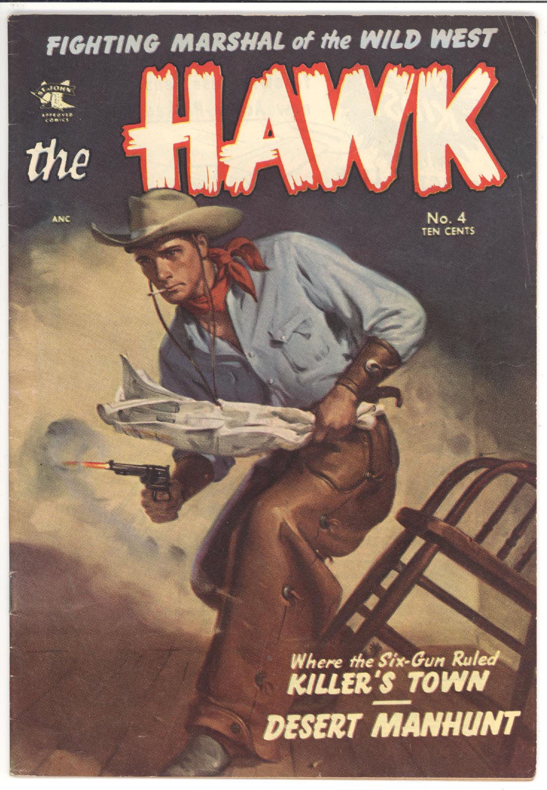 The Hawk #4 front