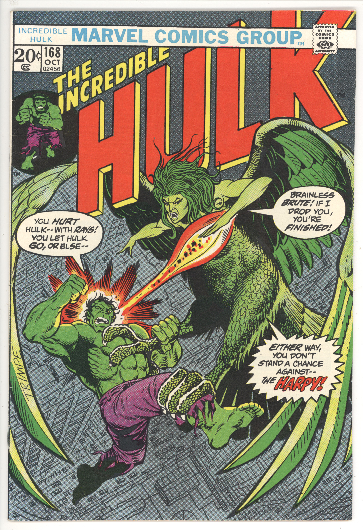 Incredible Hulk #168