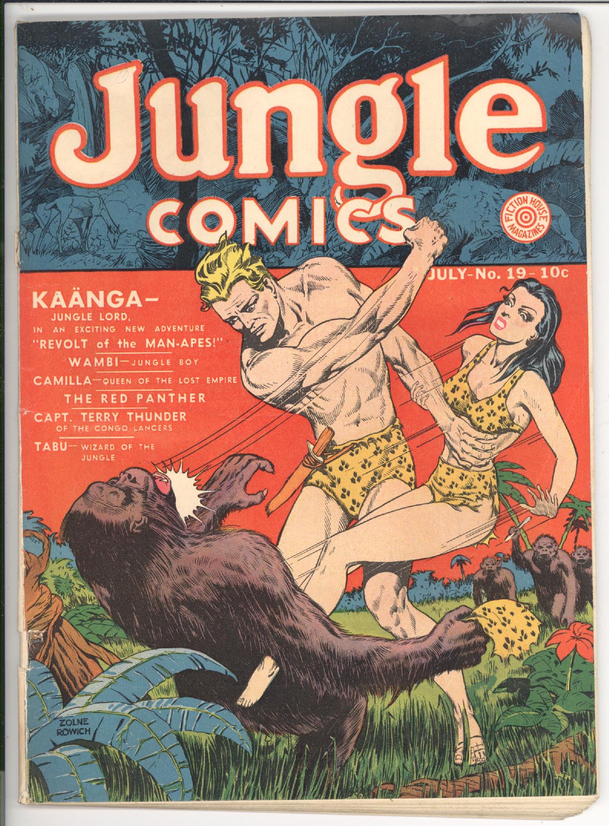 Jungle Comics  #19