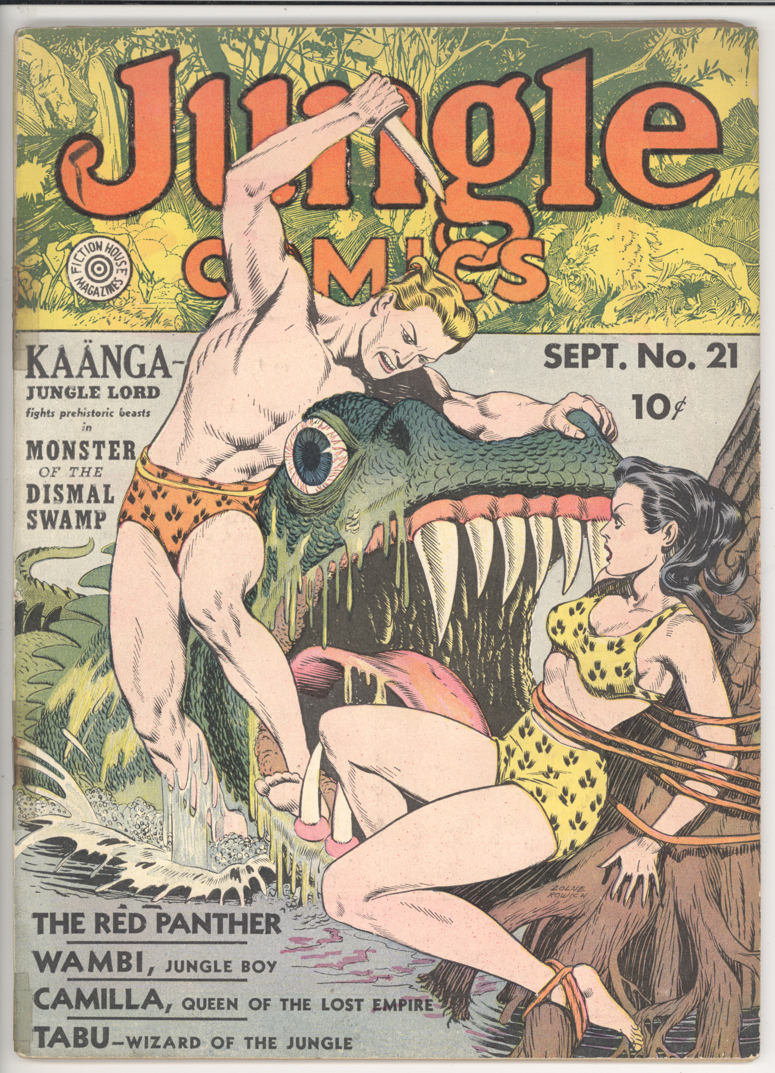 Jungle Comics  #21
