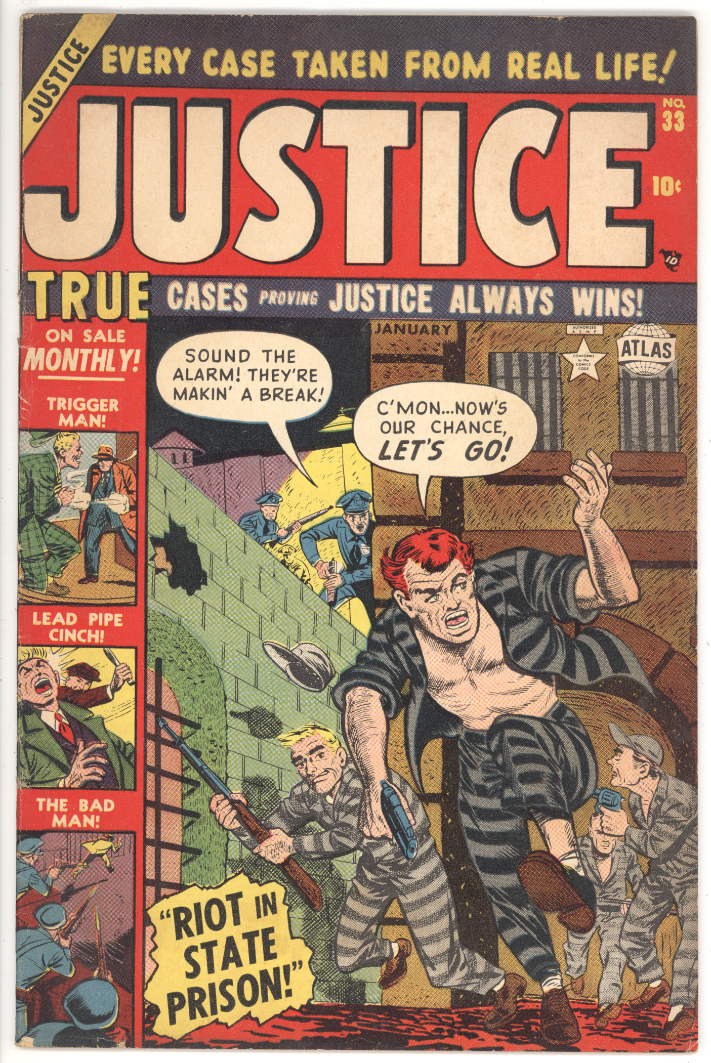 Justice Comics #33 front