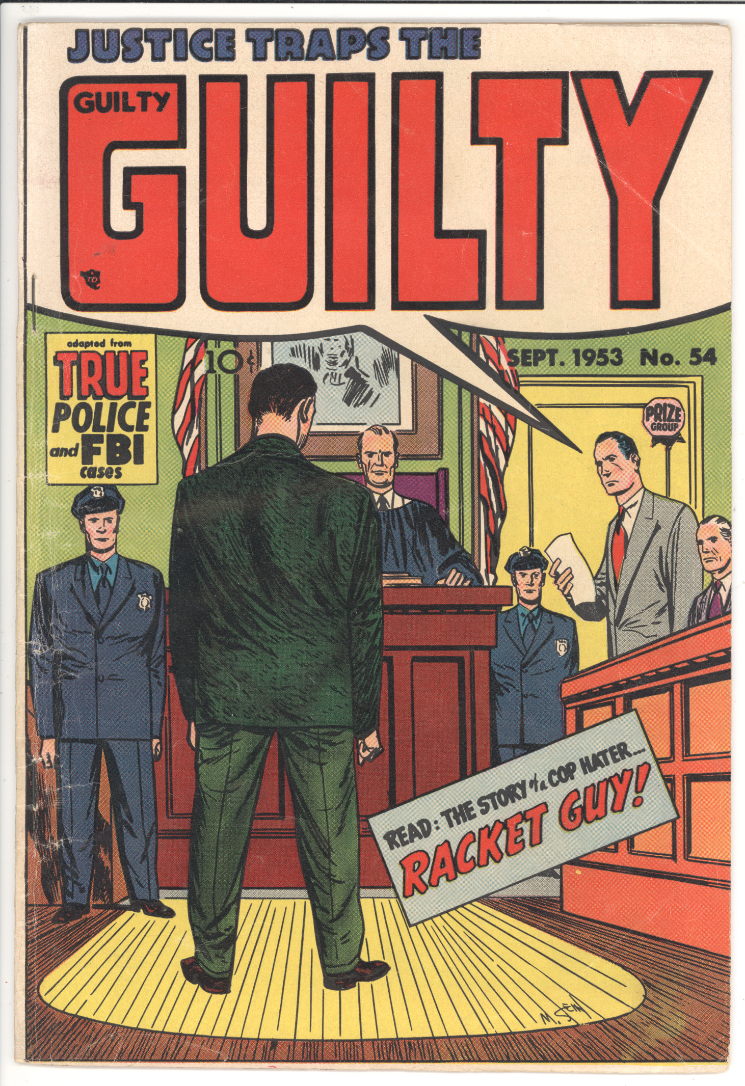 Justice Traps The Guilty  #54