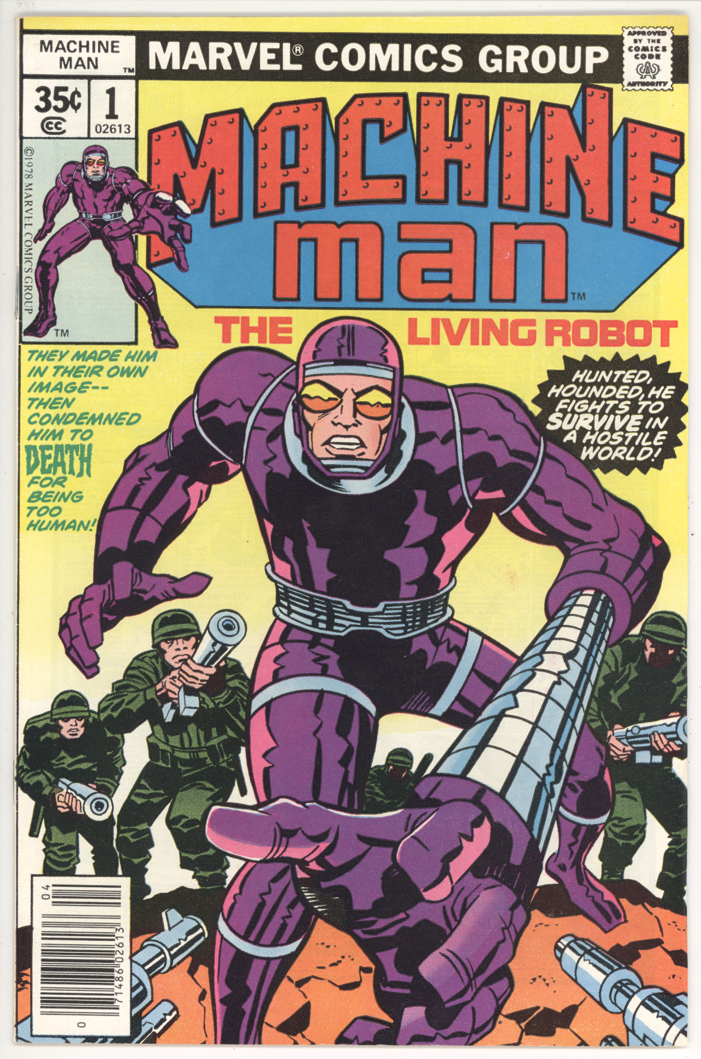 Machine Man   #1