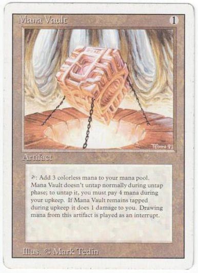 MTG - Revised - Mana Vault