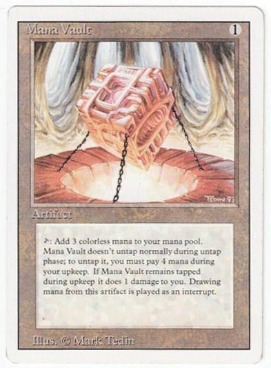 MTG - Revised - Mana Vault