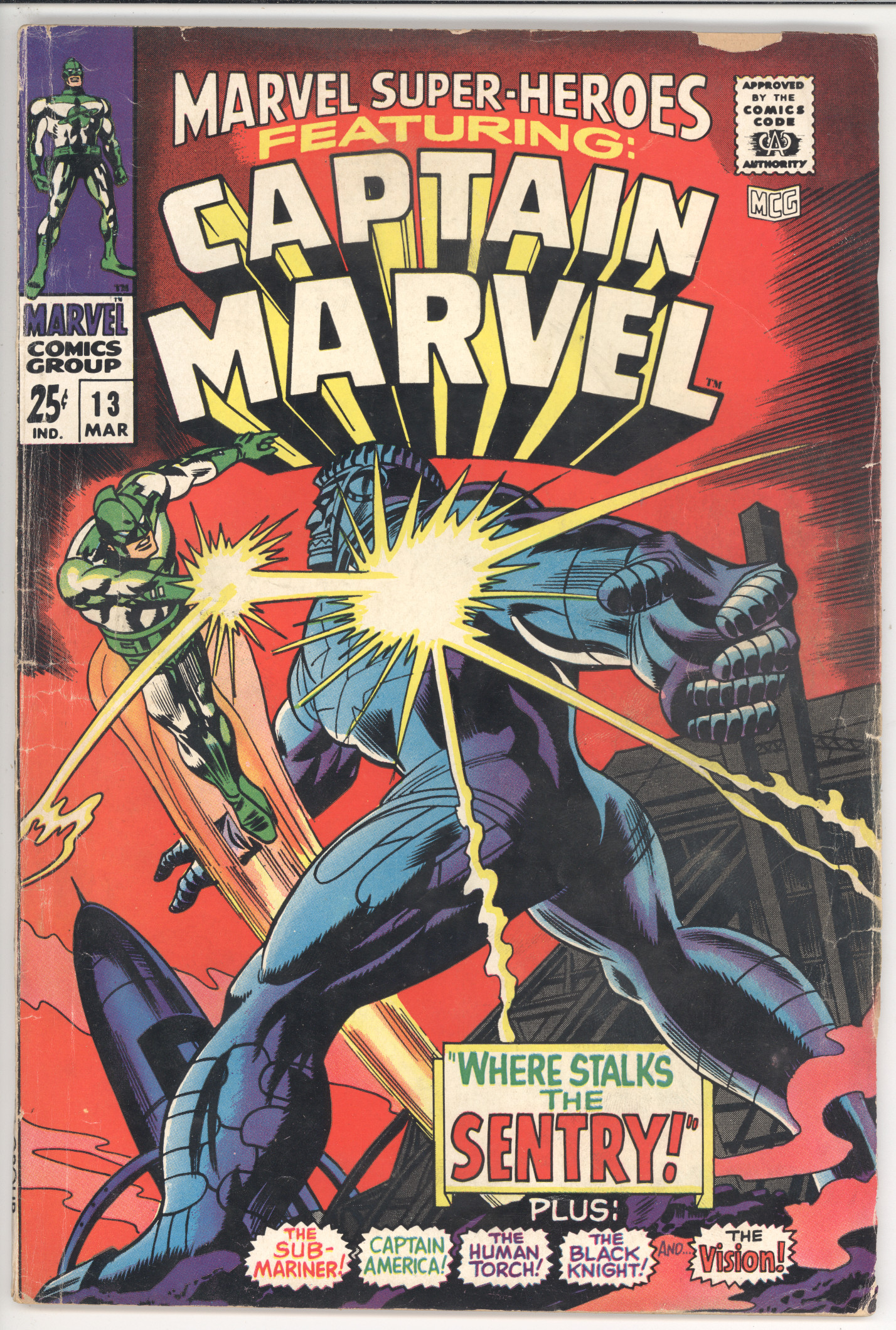 Marvel Super-Heroes #13 front