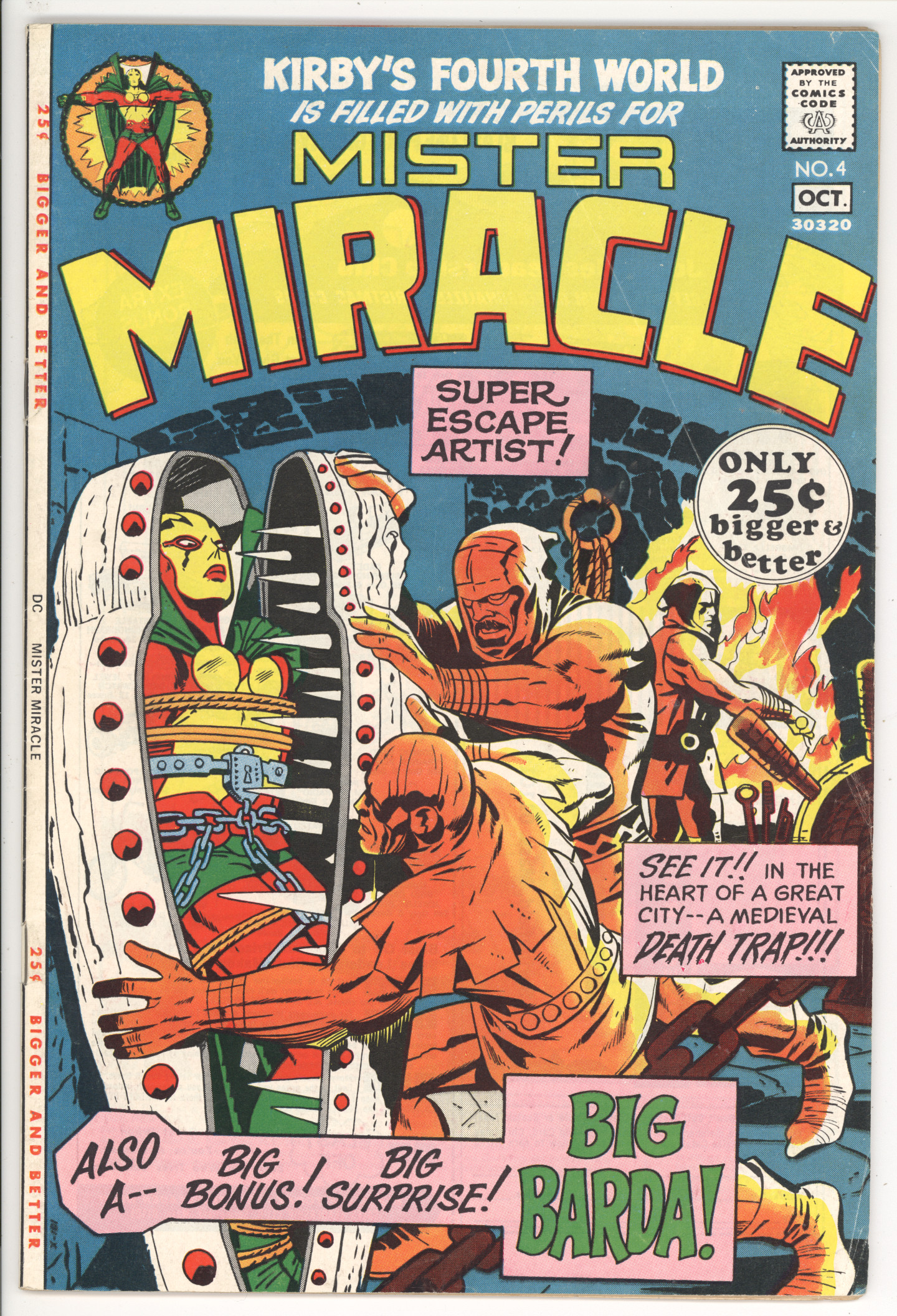 Mister Miracle #4 front