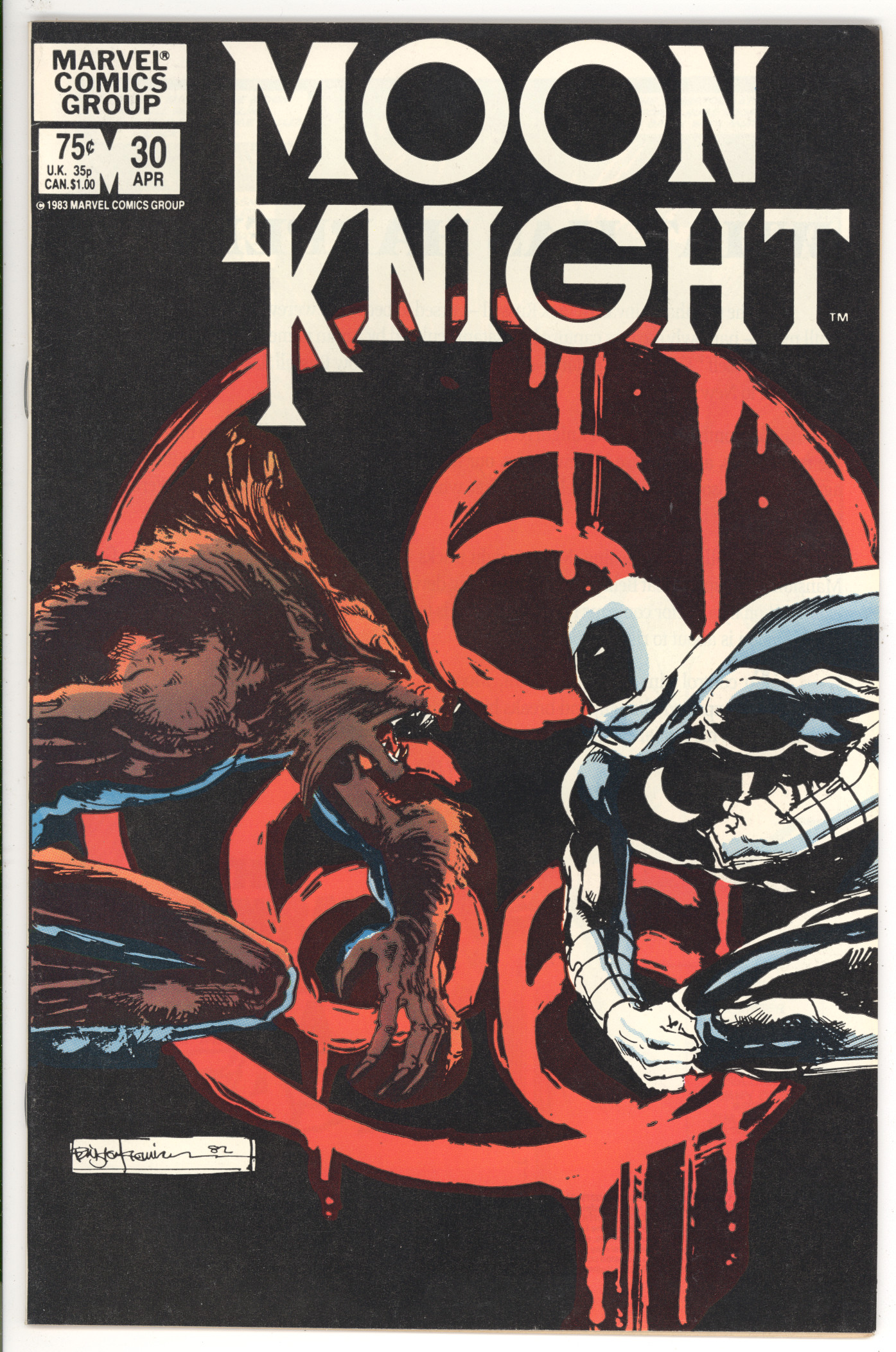 Moon Knight #30 front