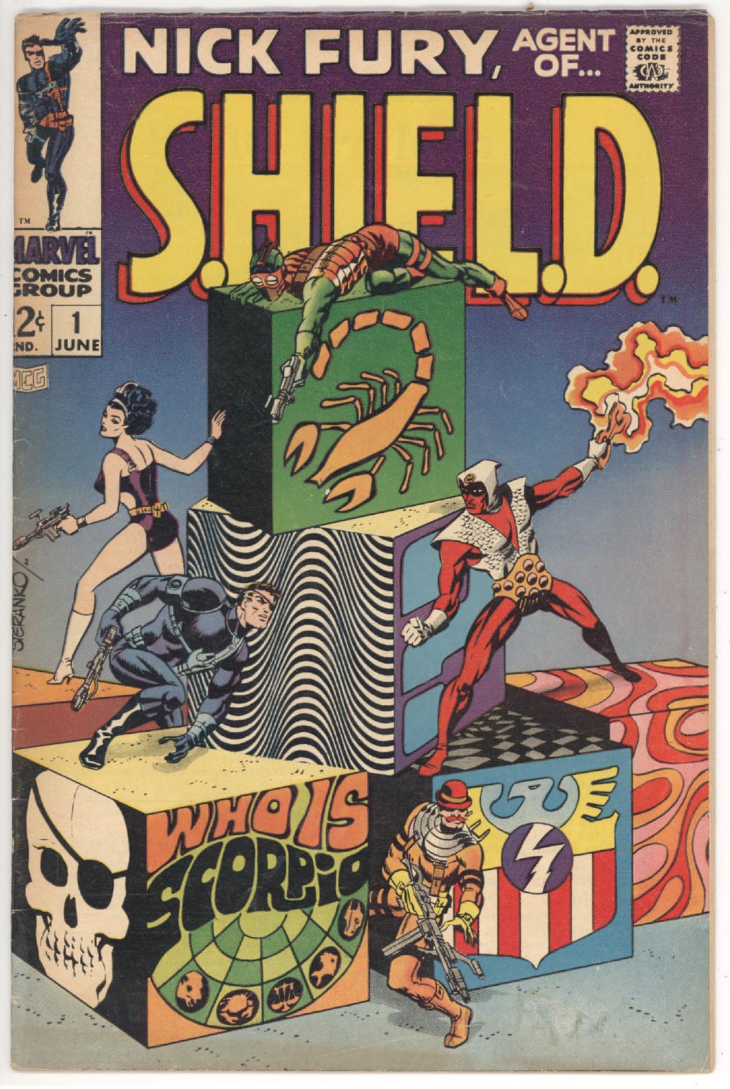 Nick Fury Agent of S.H.I.E.L.D. #1 front