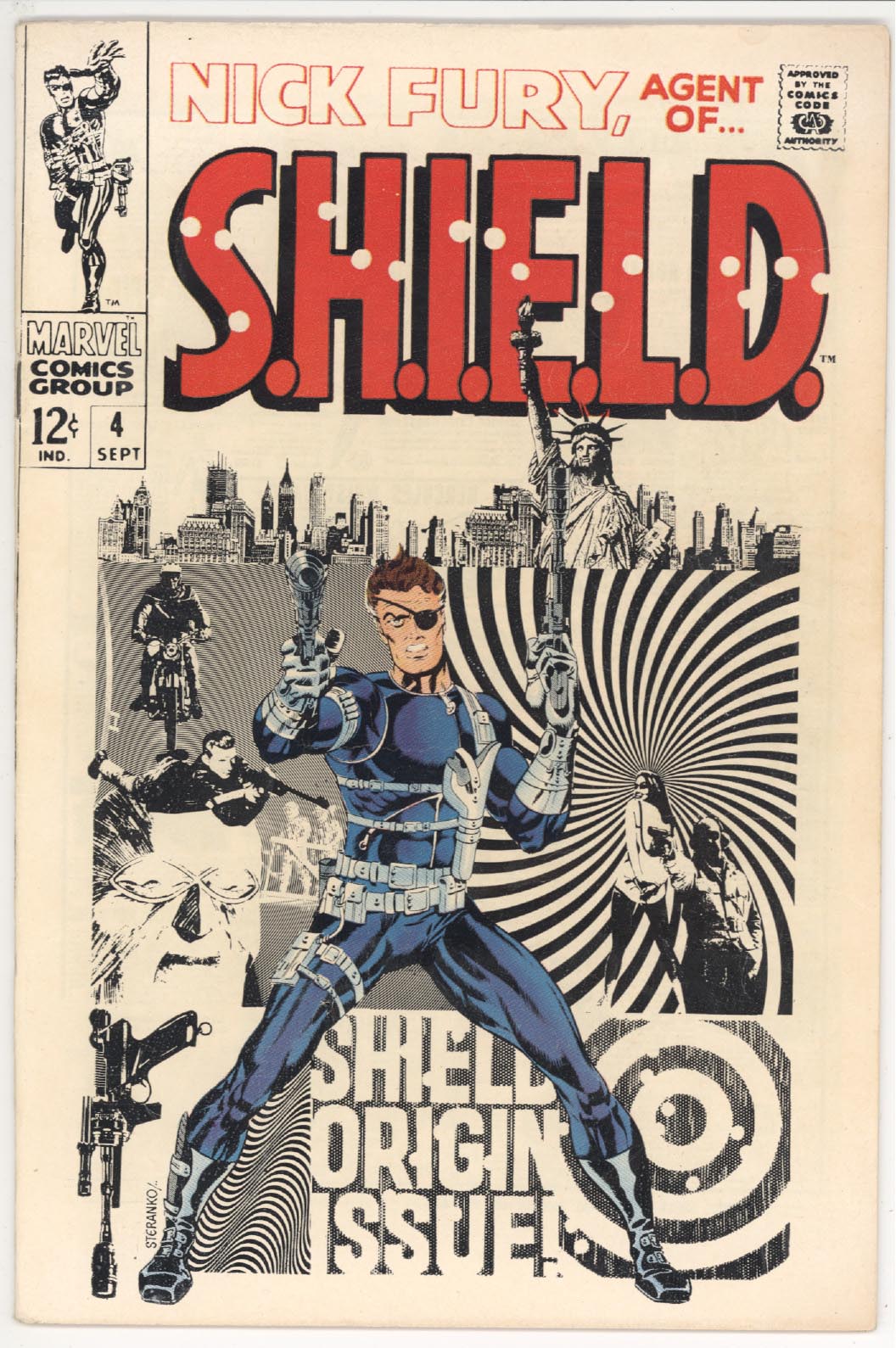 Nick Fury Agent of S.H.I.E.L.D. #4 front