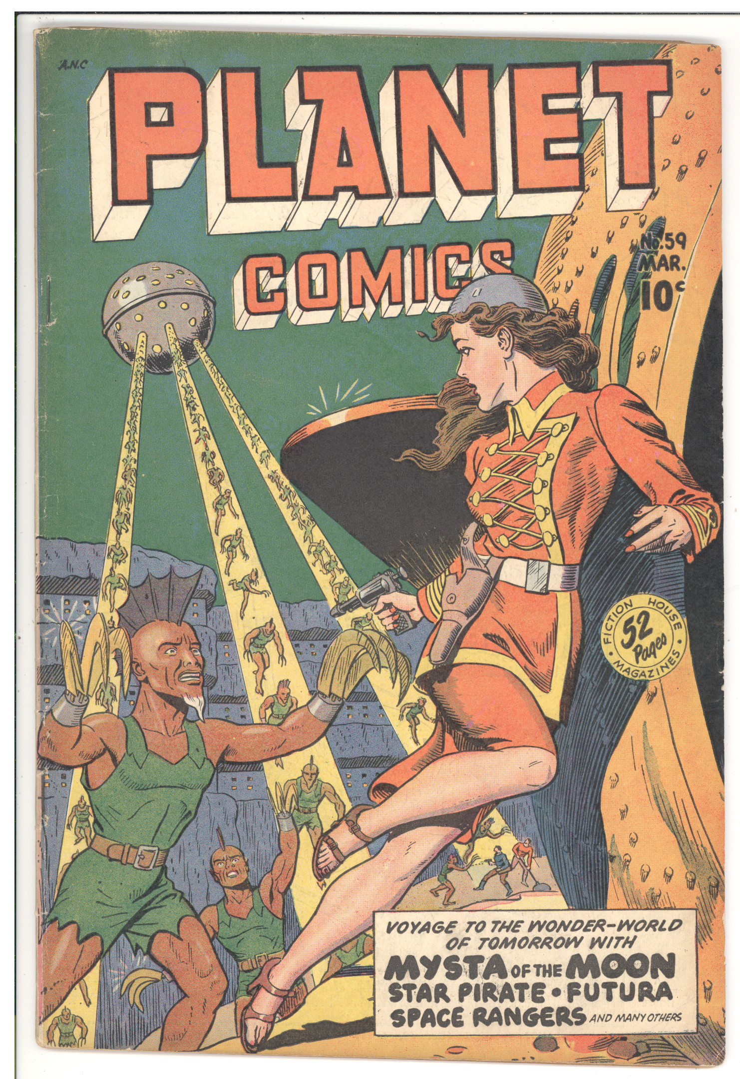 Planet Comics #59 front