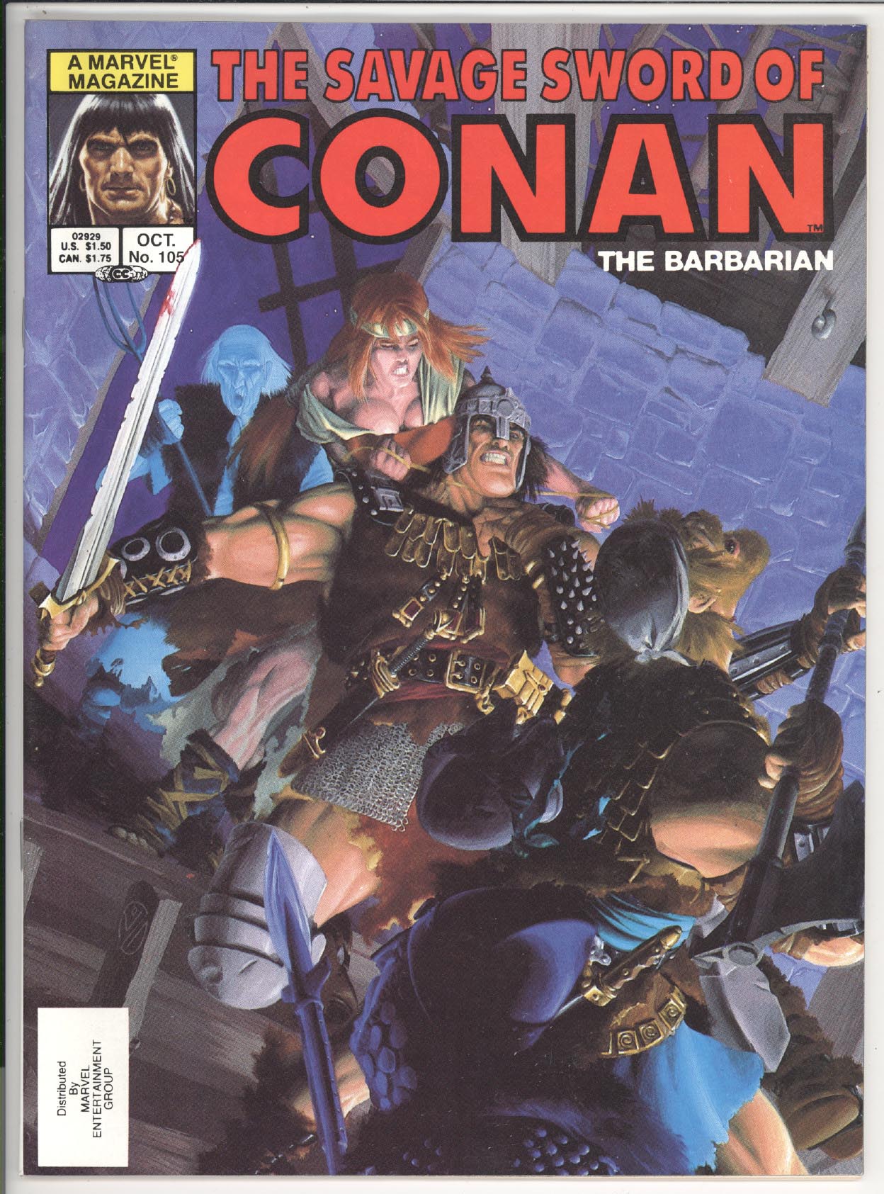 Savage Sword of Conan #105