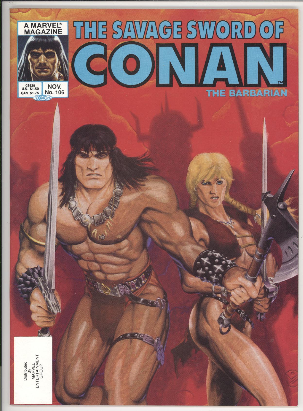 Savage Sword of Conan #106