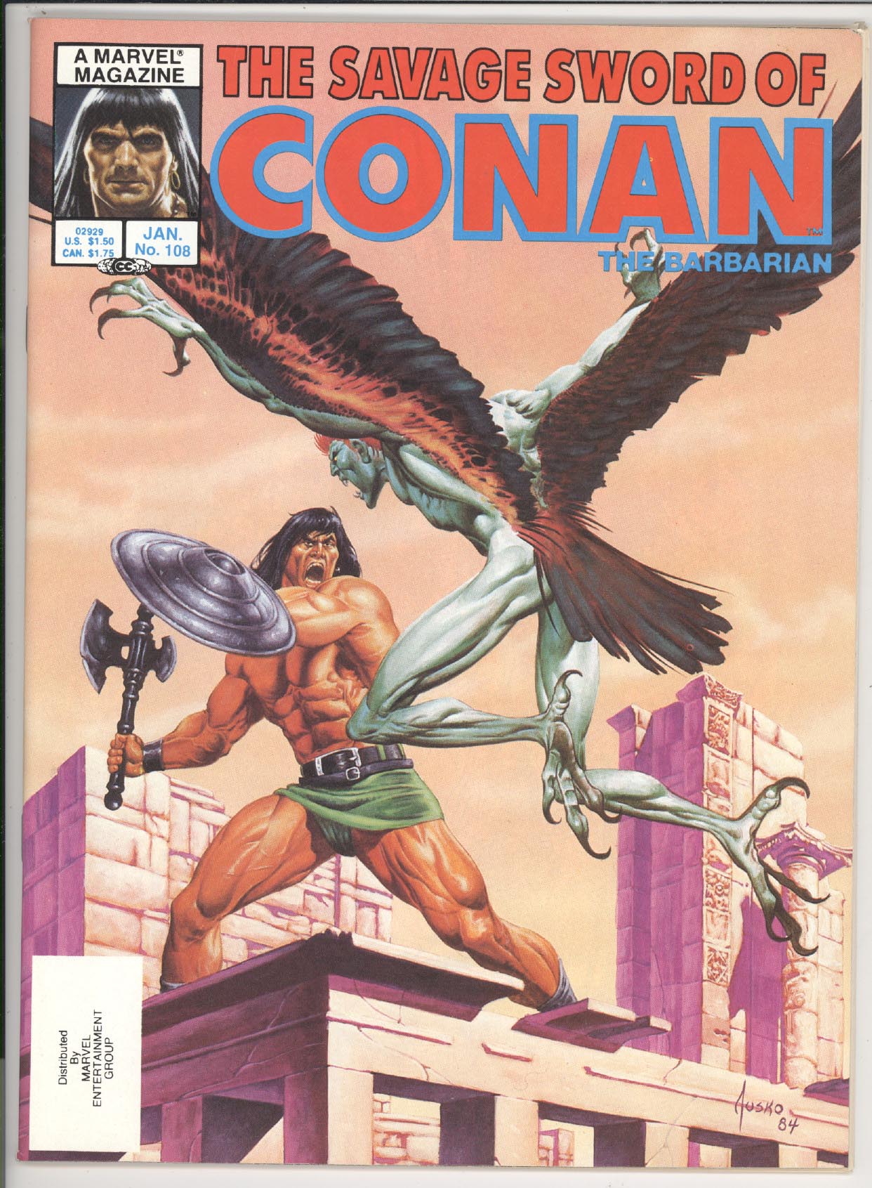 Savage Sword of Conan #108