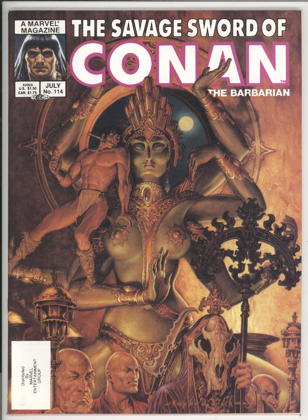 Savage Sword of Conan #114