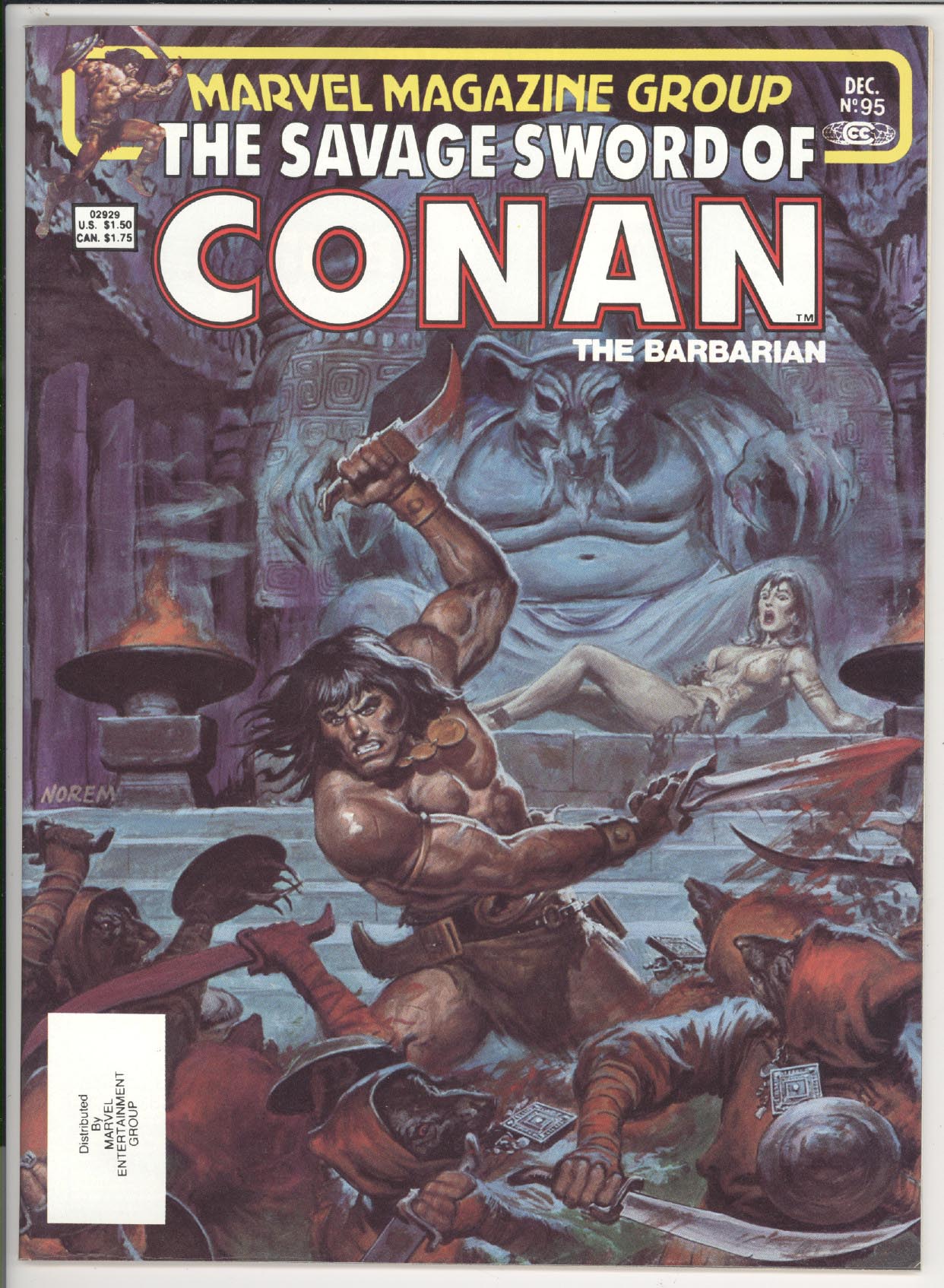 Savage Sword of Conan  #95