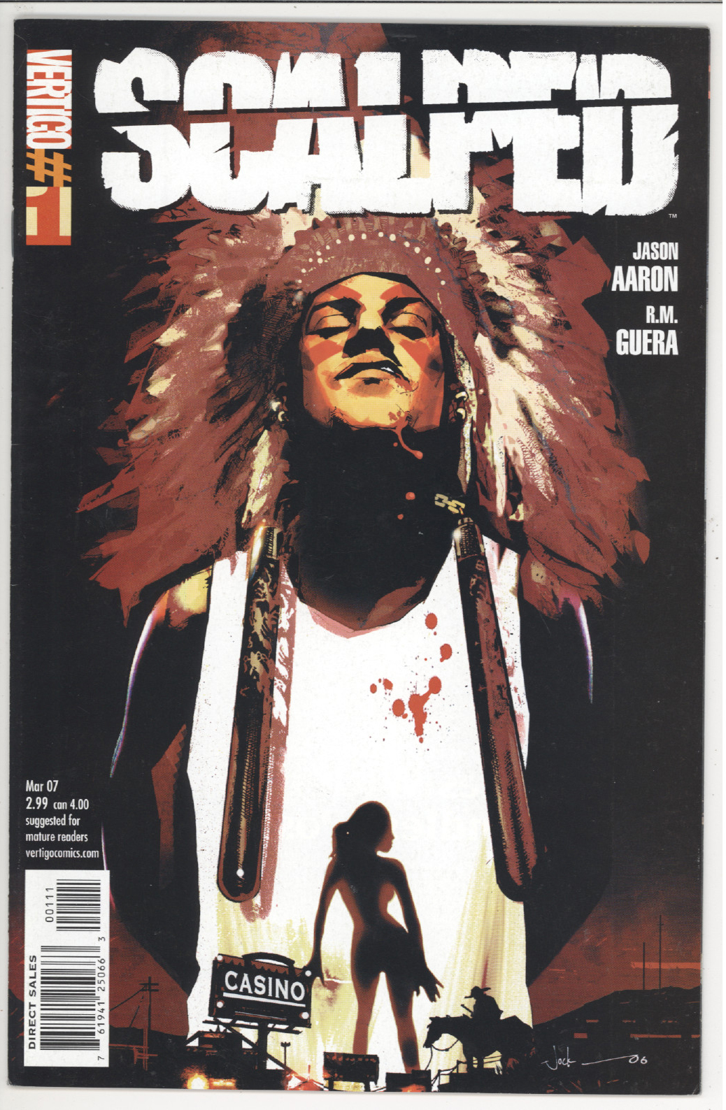 Scalped #1 front