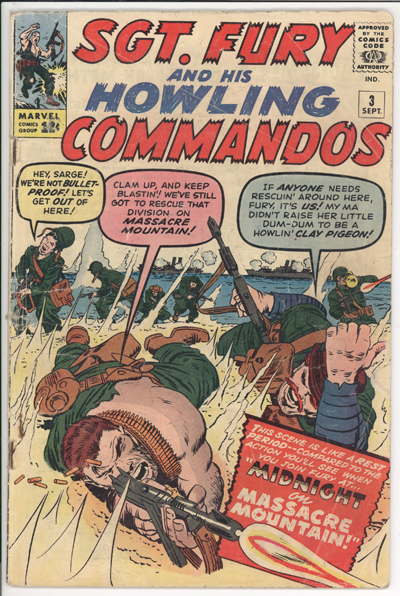 Sgt. Fury and his Howling Commandos #3 in 3.0