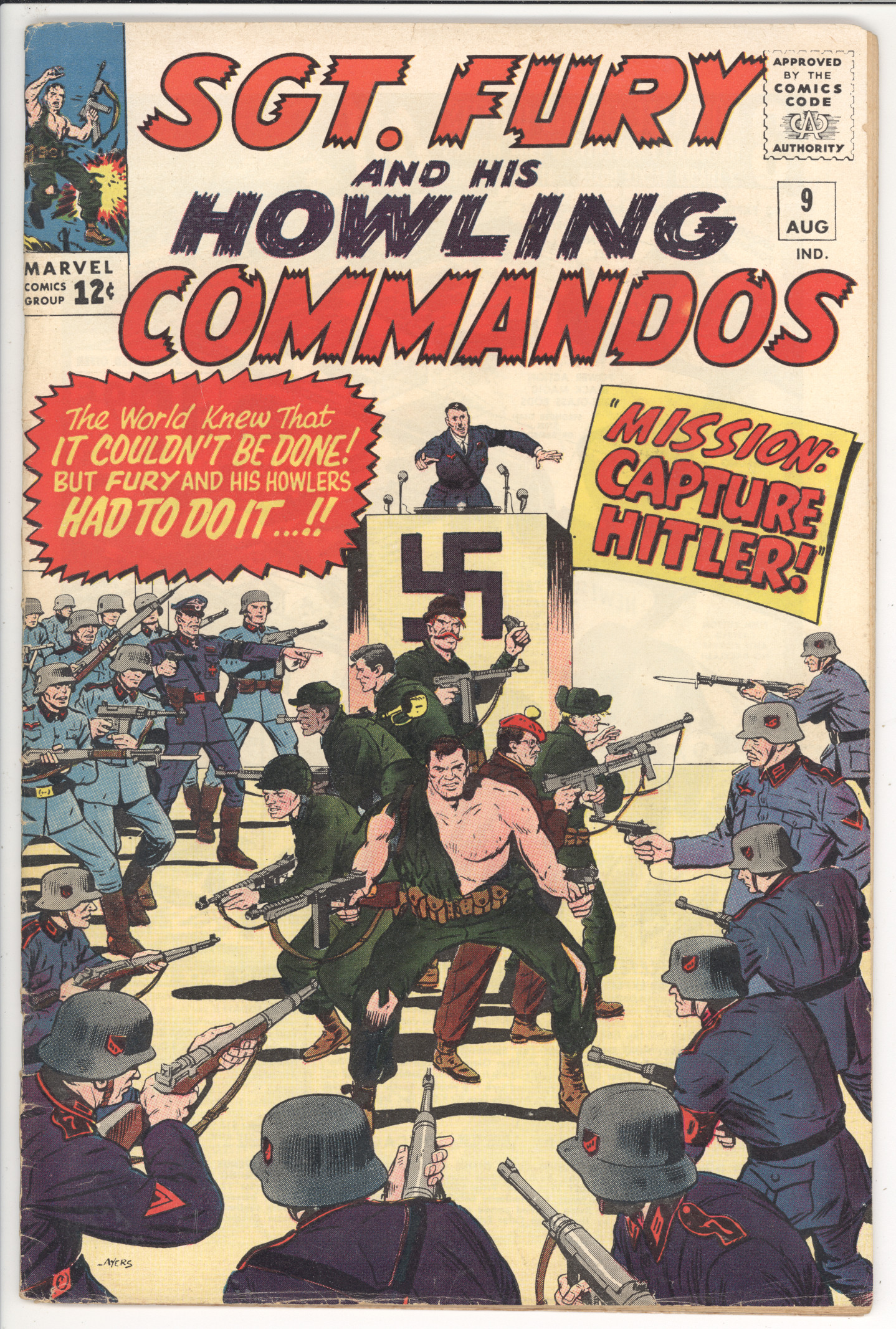 Sgt. Fury and his Howling Commandos   #9