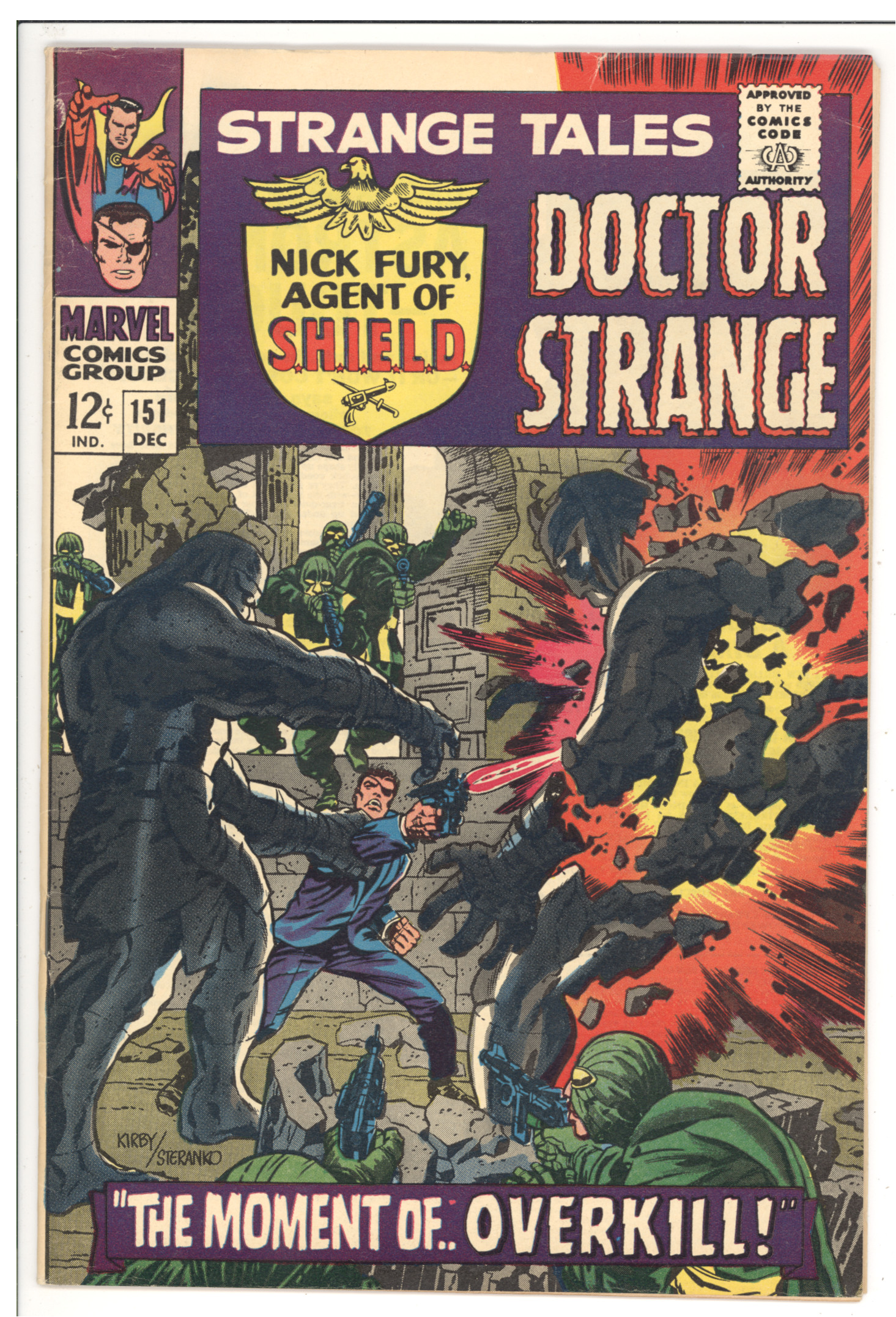 Strange Tales #151 front