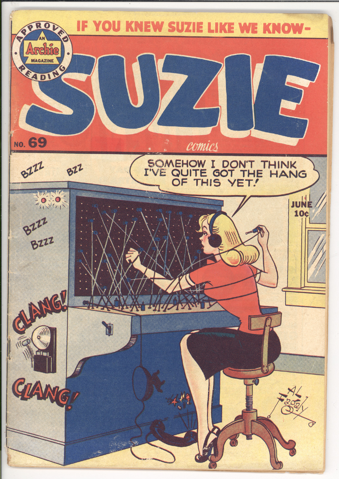 Suzie Comics #69 front