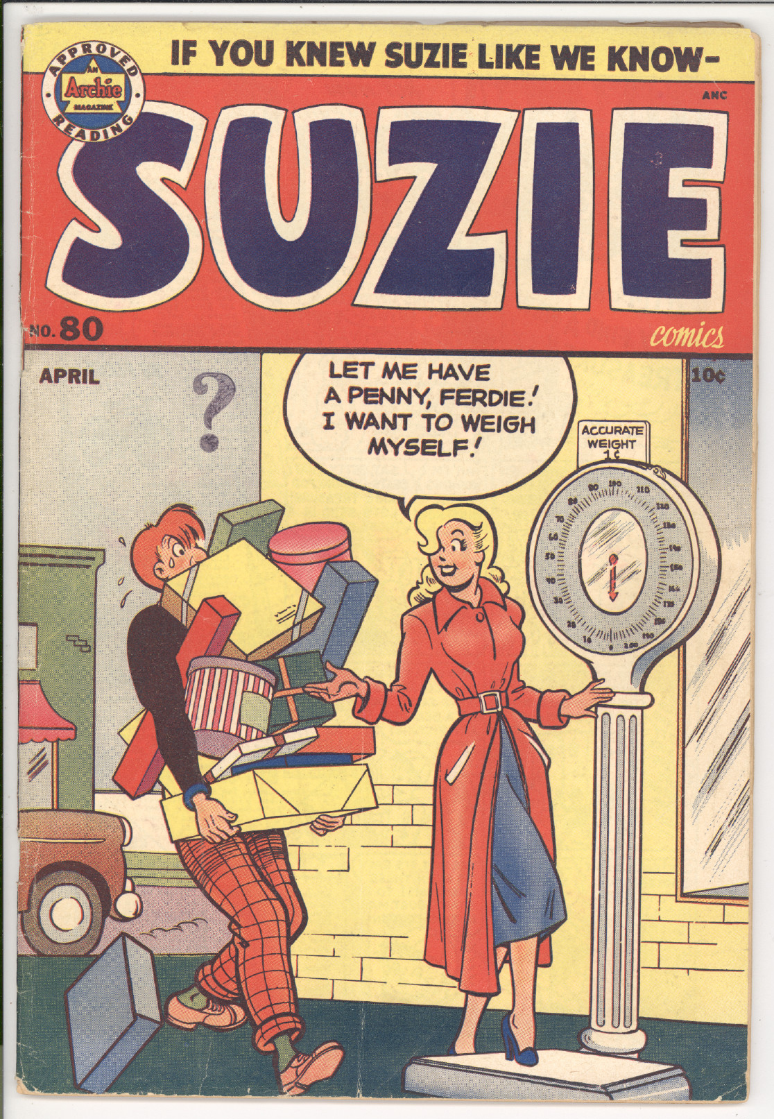 Suzie Comics #80 front