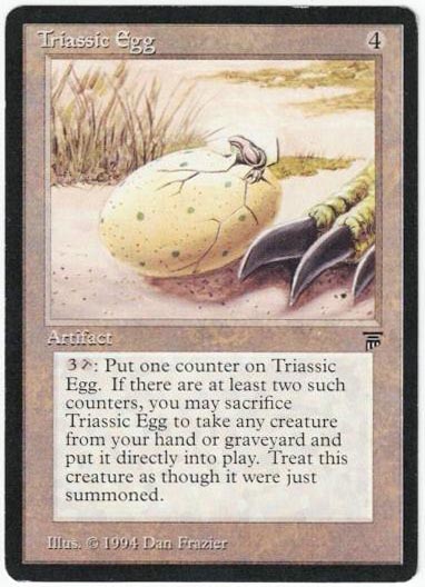 MTG - Legends - Triassic Egg