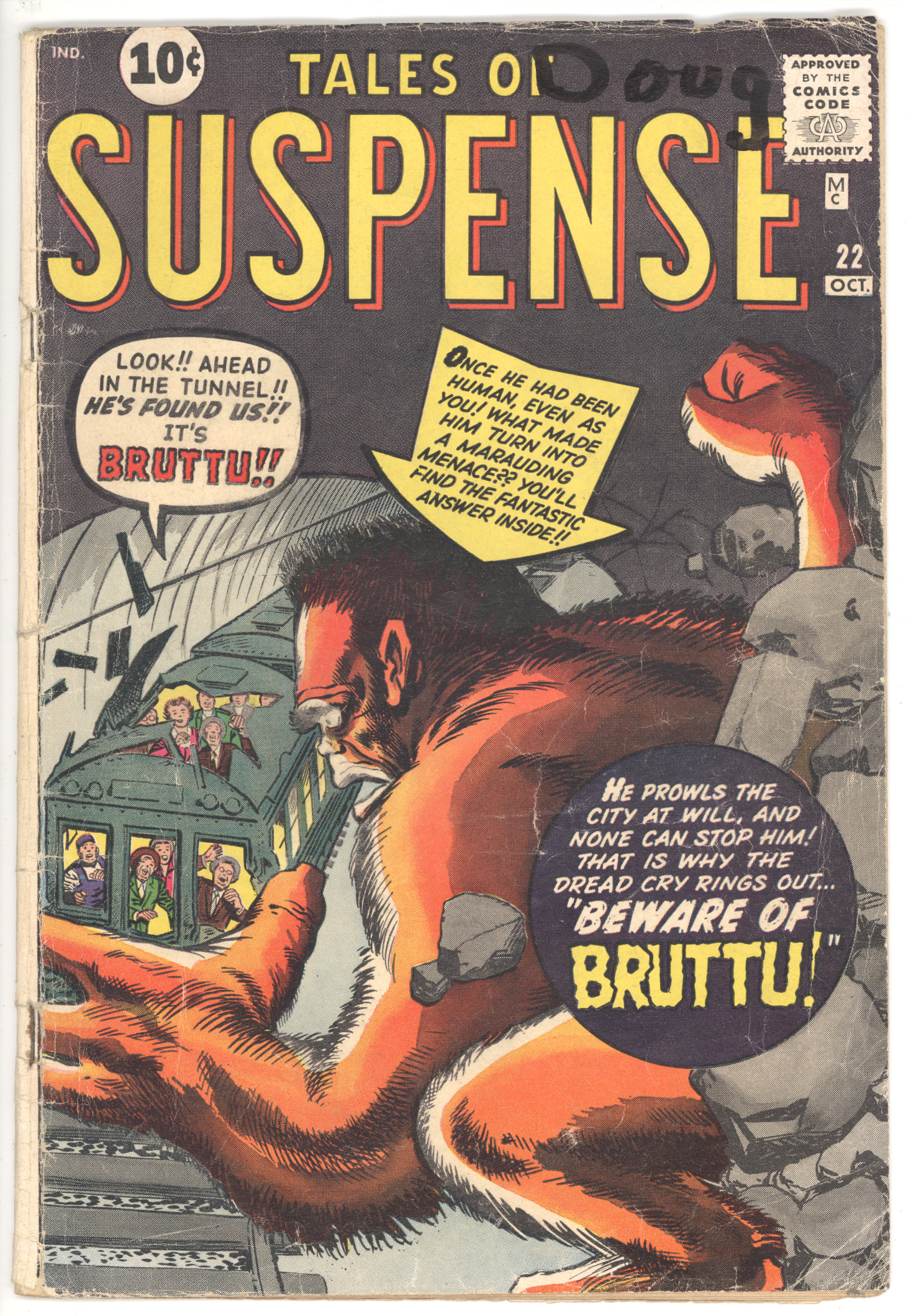 Tales of Suspense #22 front