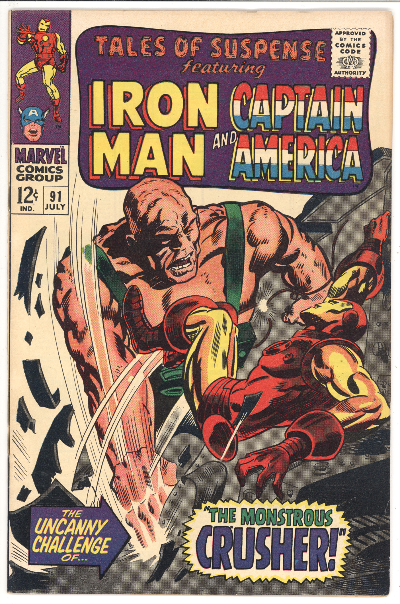 Tales of Suspense  #91