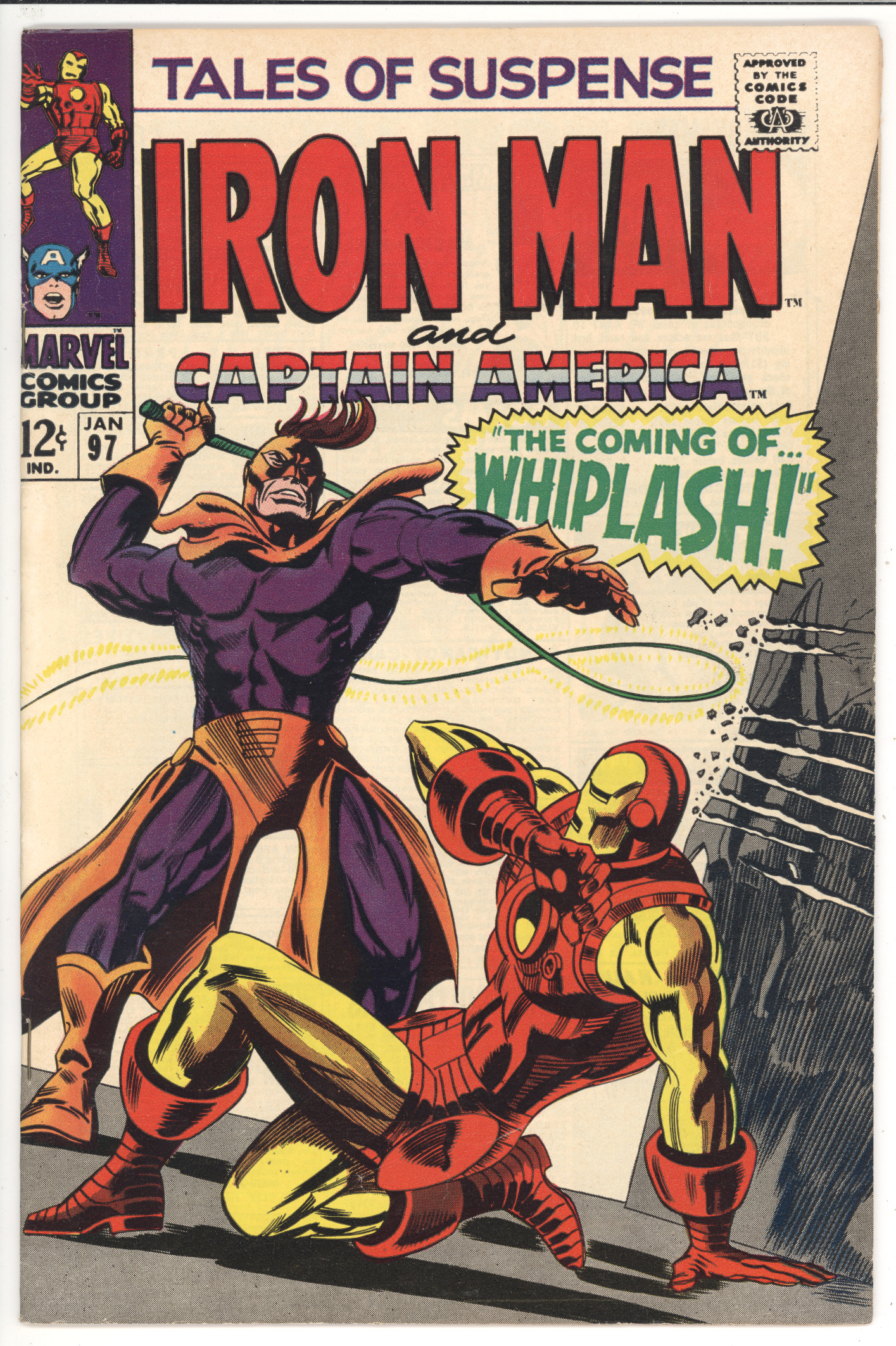 Tales of Suspense #97 front