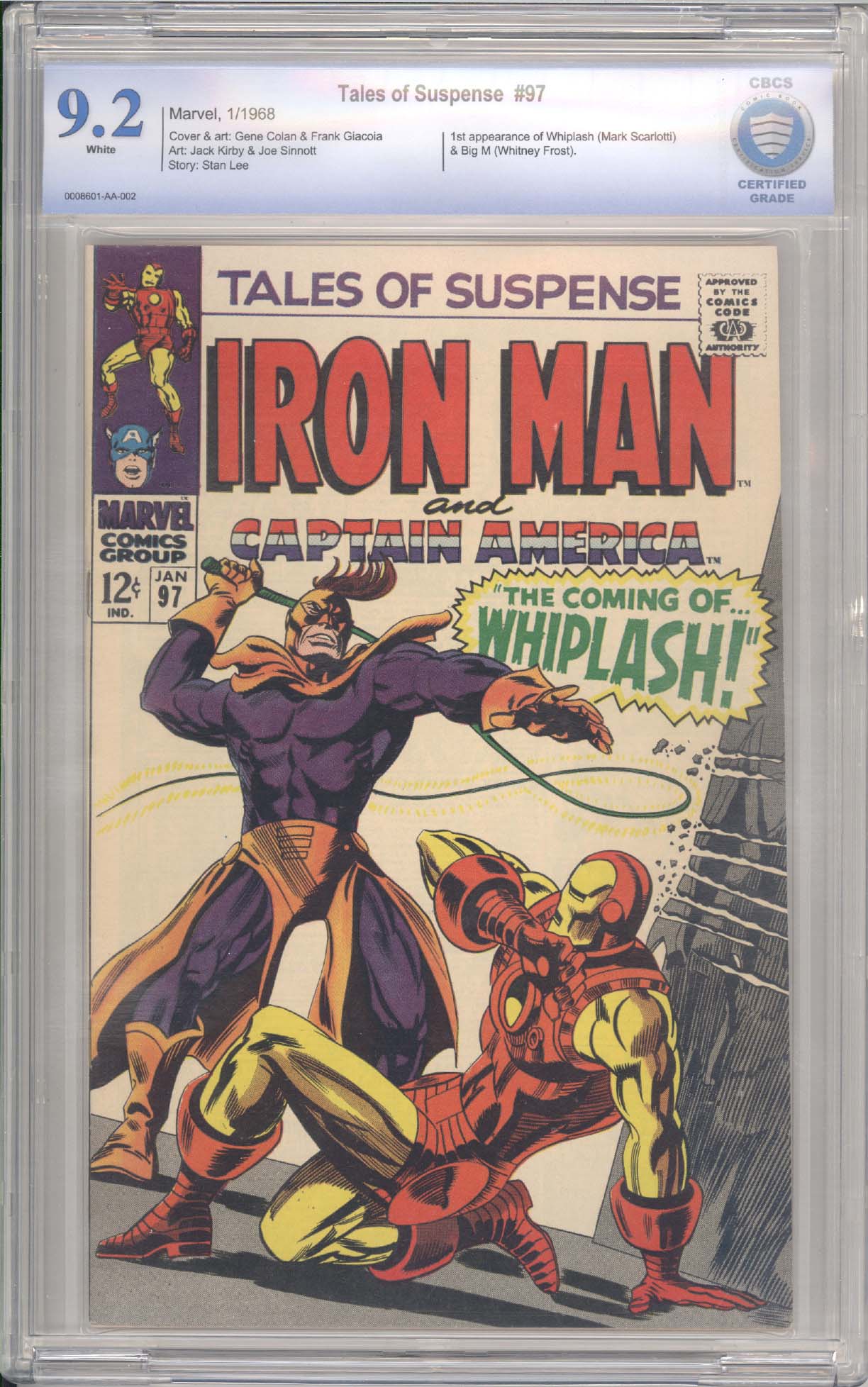 Tales of Suspense #97 front