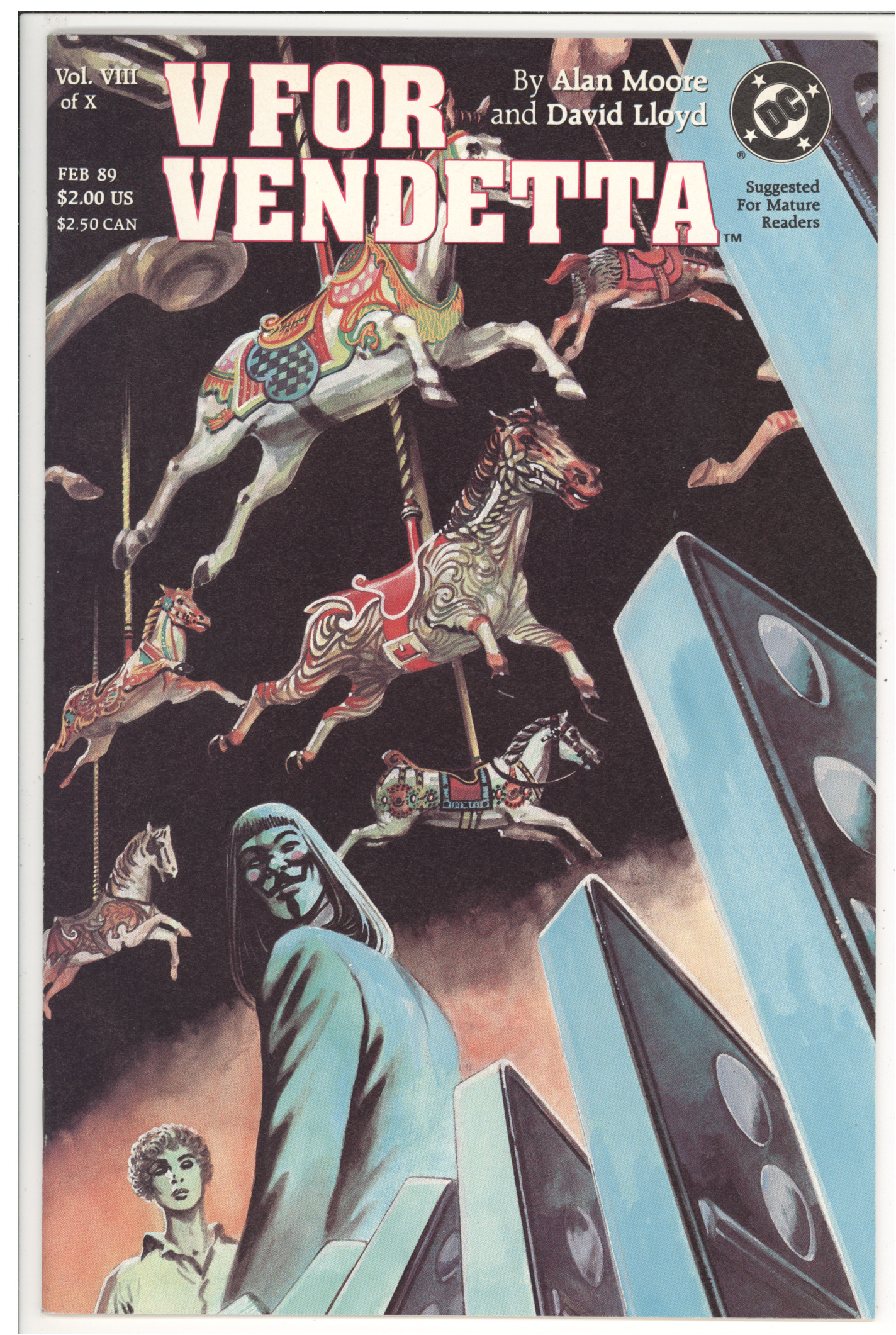 V For Vendetta #8 front