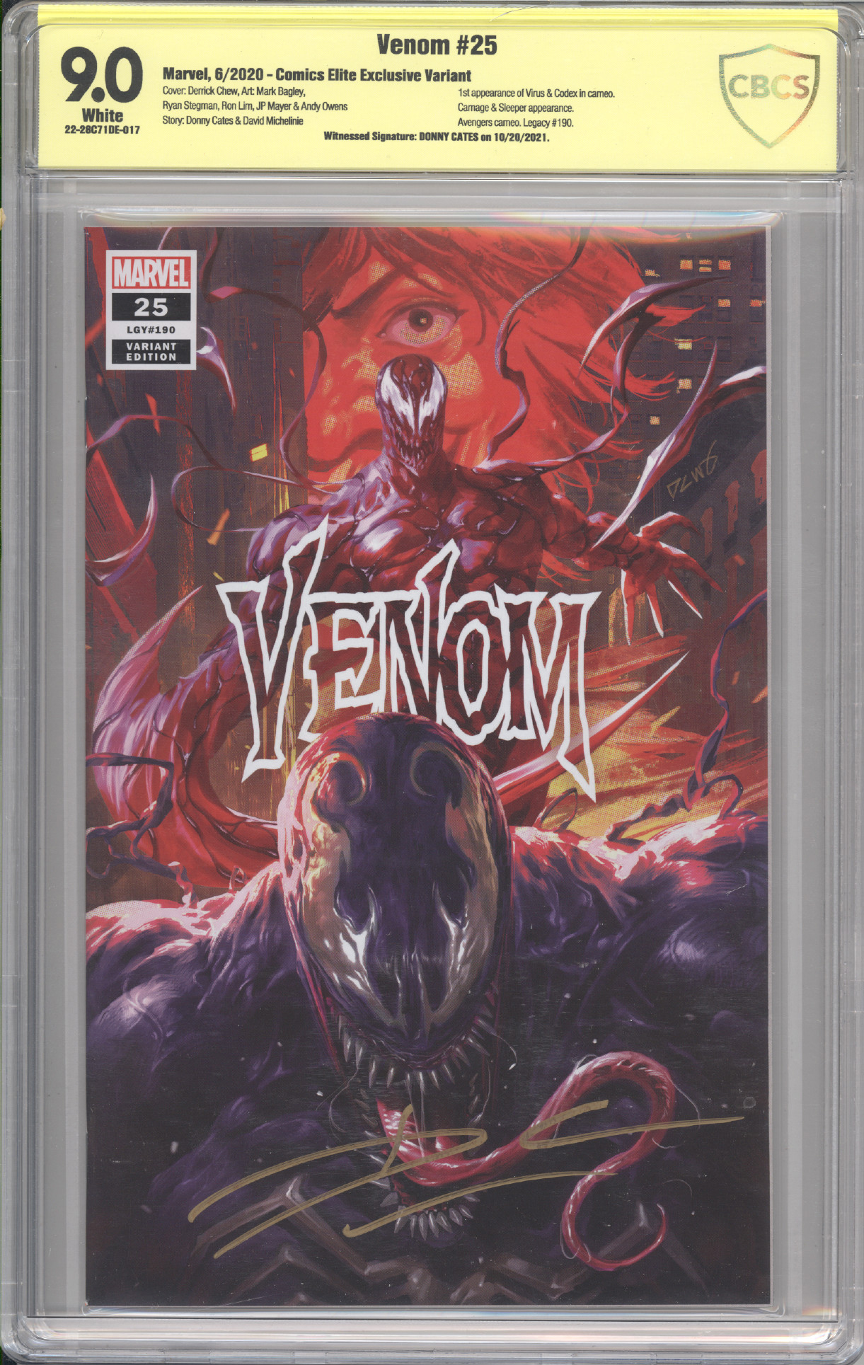 Venom #25 front