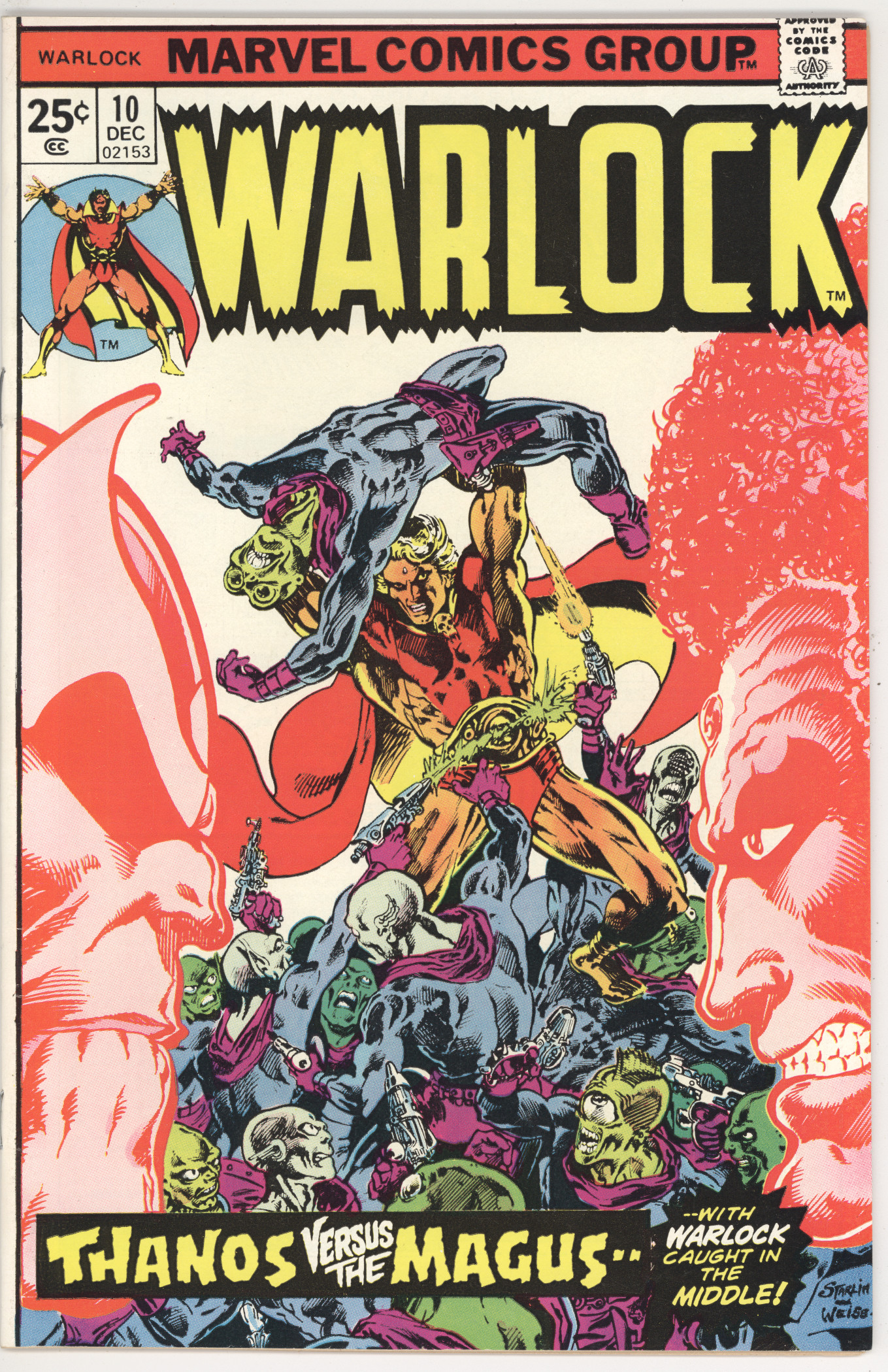 Warlock #10 front