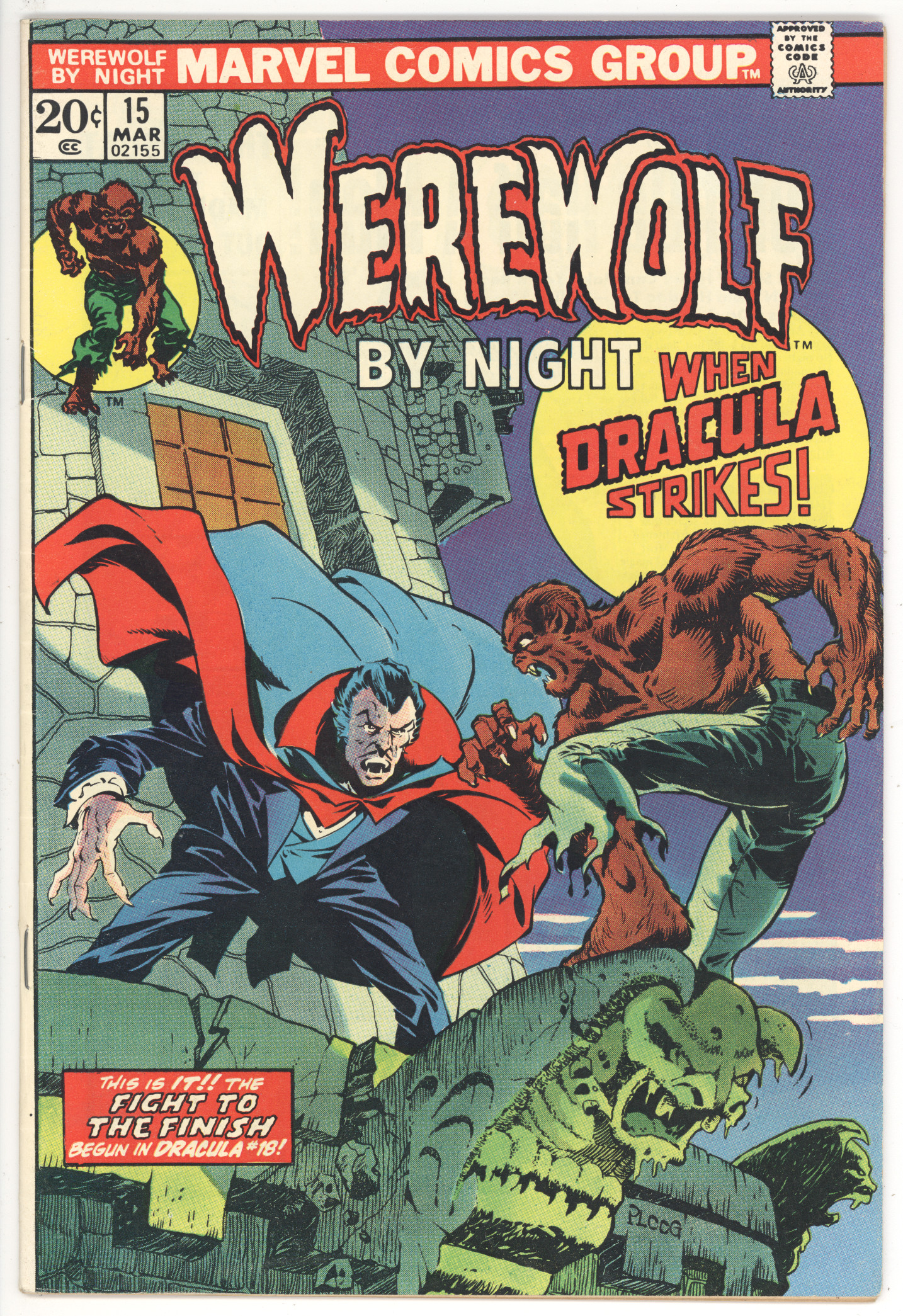 Werewolf By Night #15 front