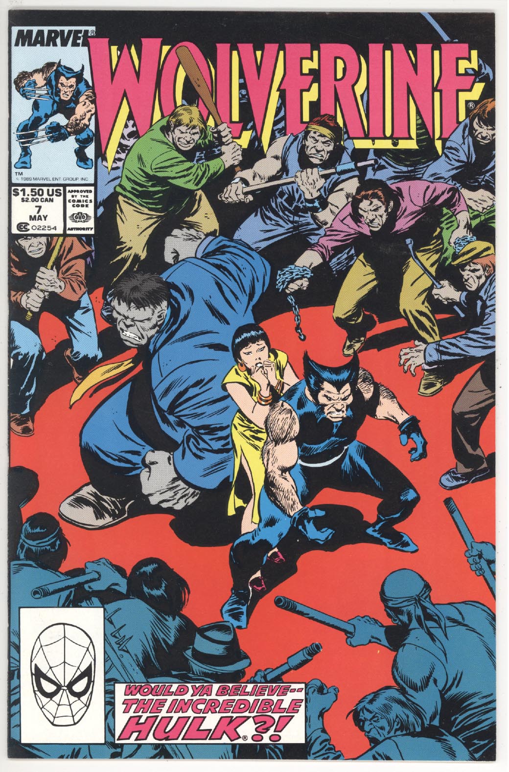 Wolverine #7 front