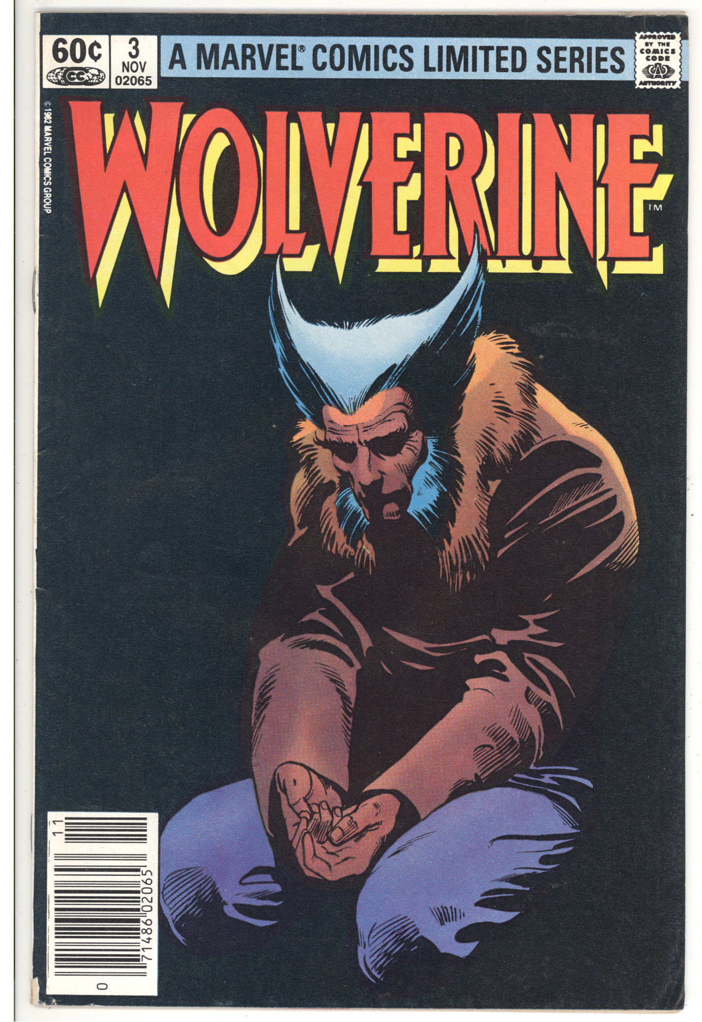 Wolverine Limited Series #3 front