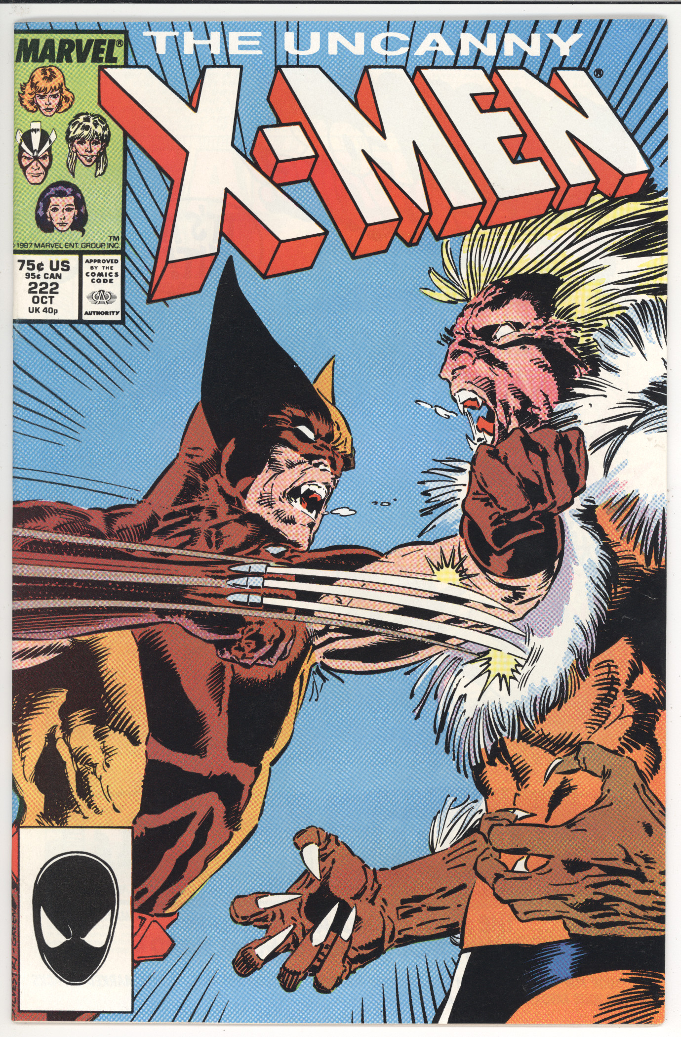 Uncanny X-Men #222