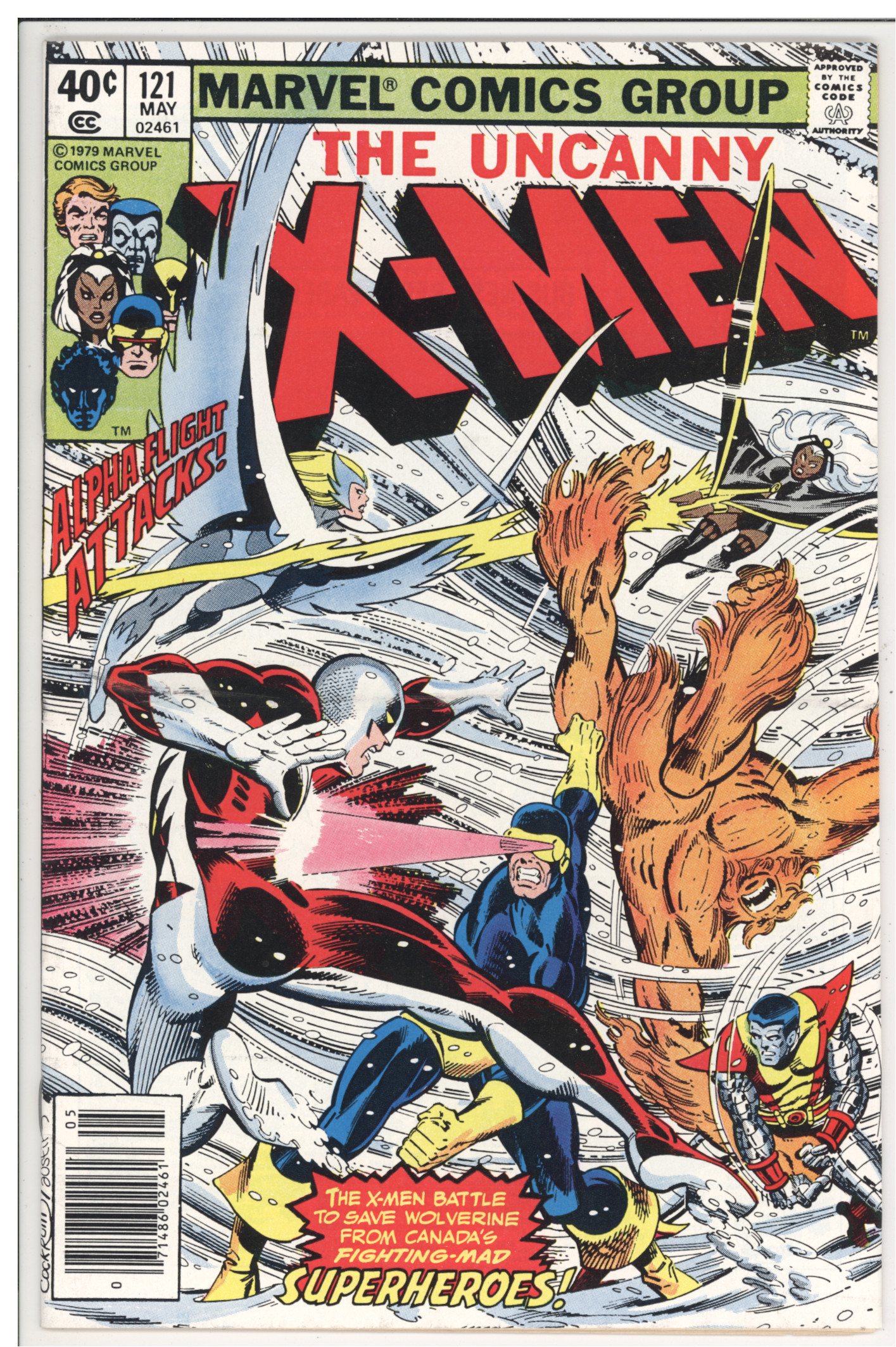 X-Men #121 front